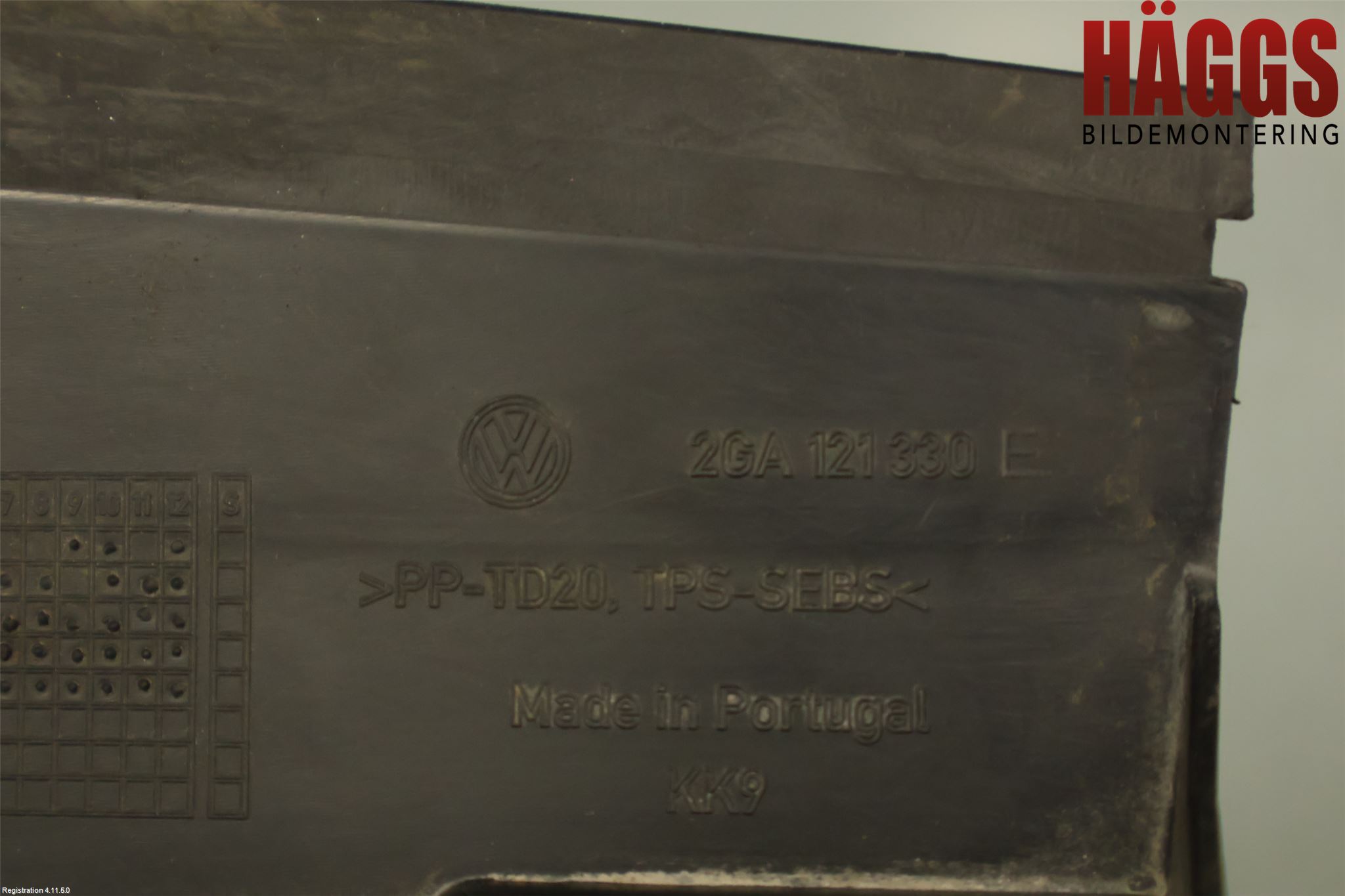 Volkswagen VW T-ROC 18- Deflektor Plåt-Plast Kylning
