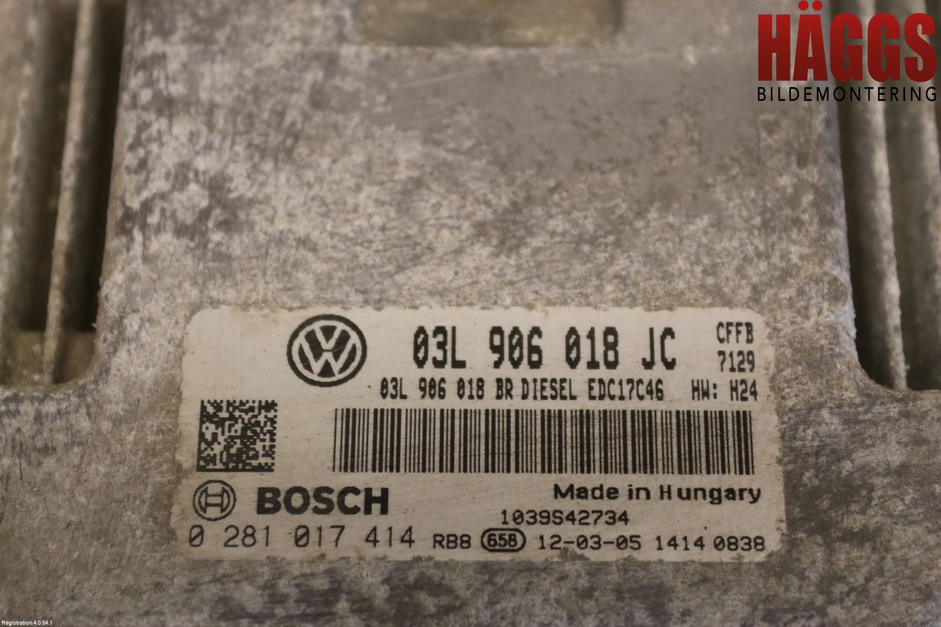 Skoda SUPERB 09-15 Styrenhet Inspump Diesel