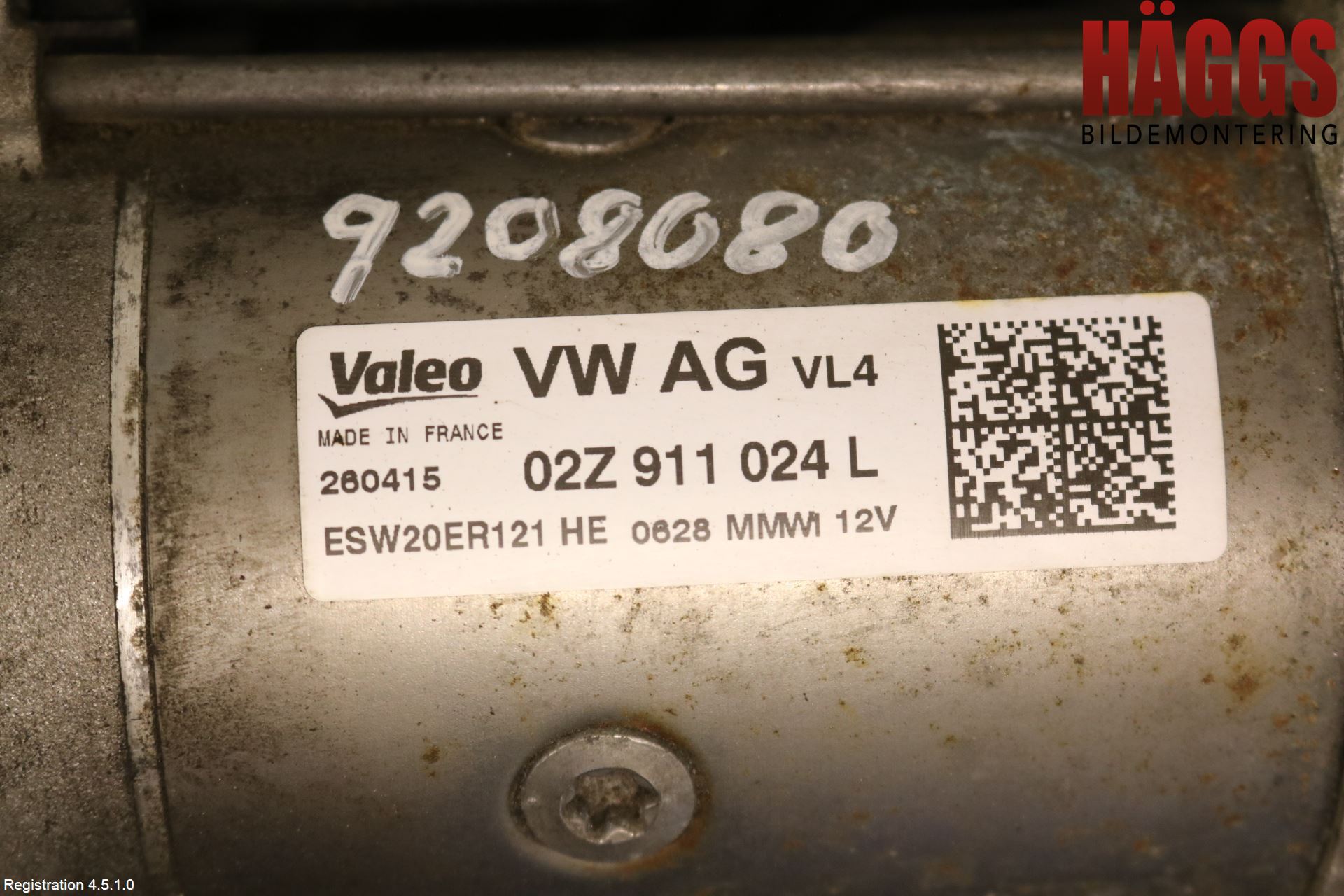 Skoda OCTAVIA (5E) 13-20 Startmotor Diesel