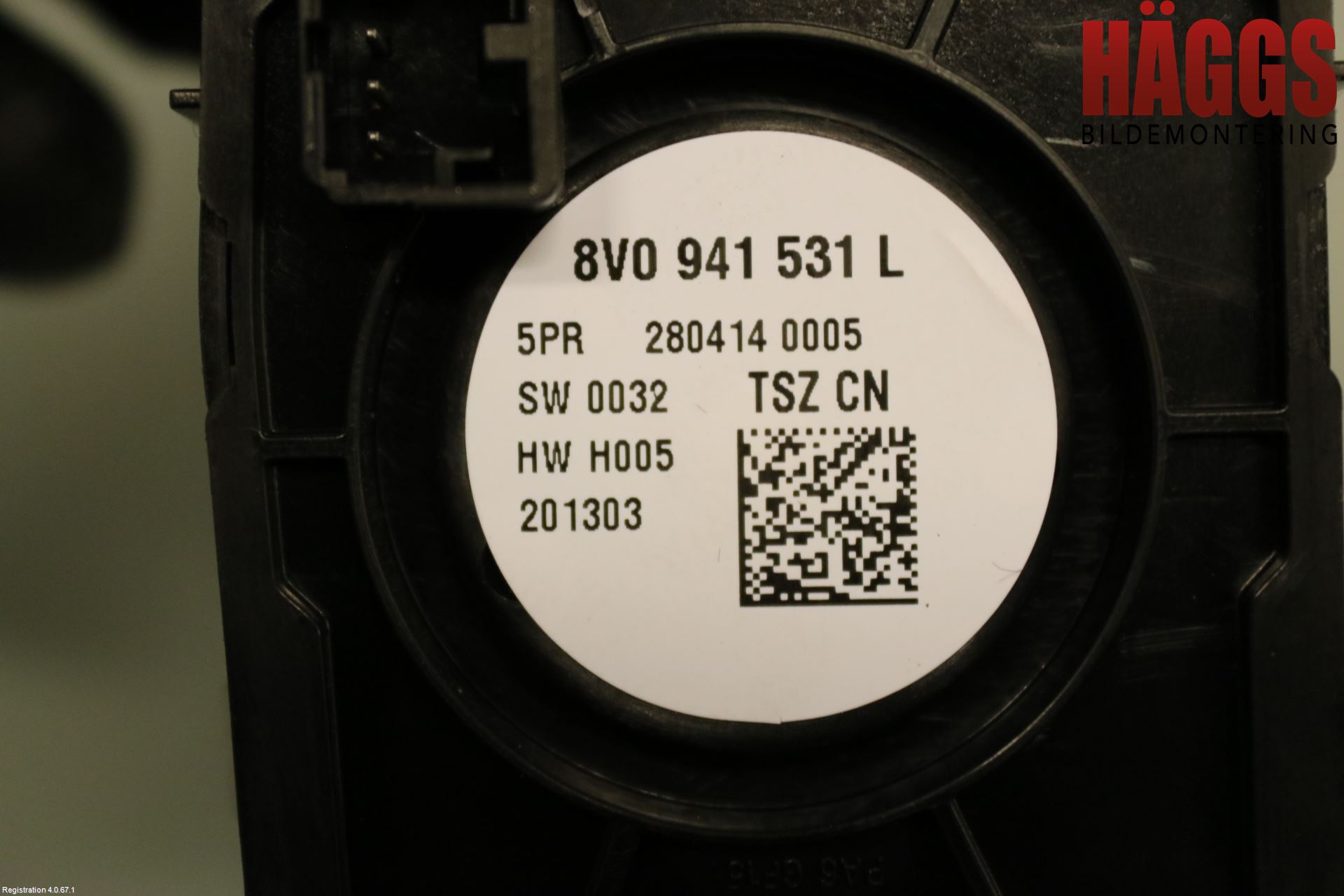 Audi A3/S3 8V 13-20 Strömställare Ljus