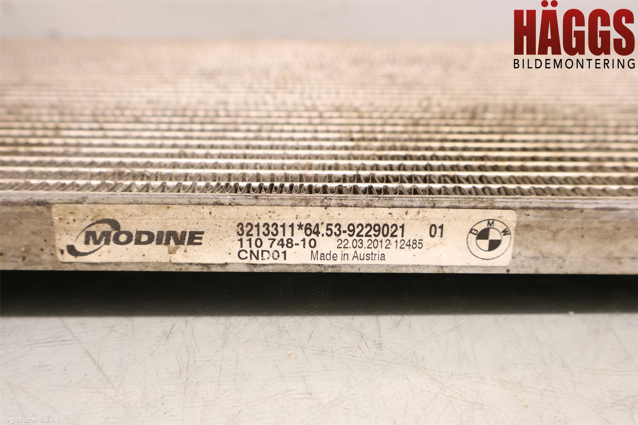BMW 3 E90/91 SED/TOU 05-12 Ac Kondensor-Kylare