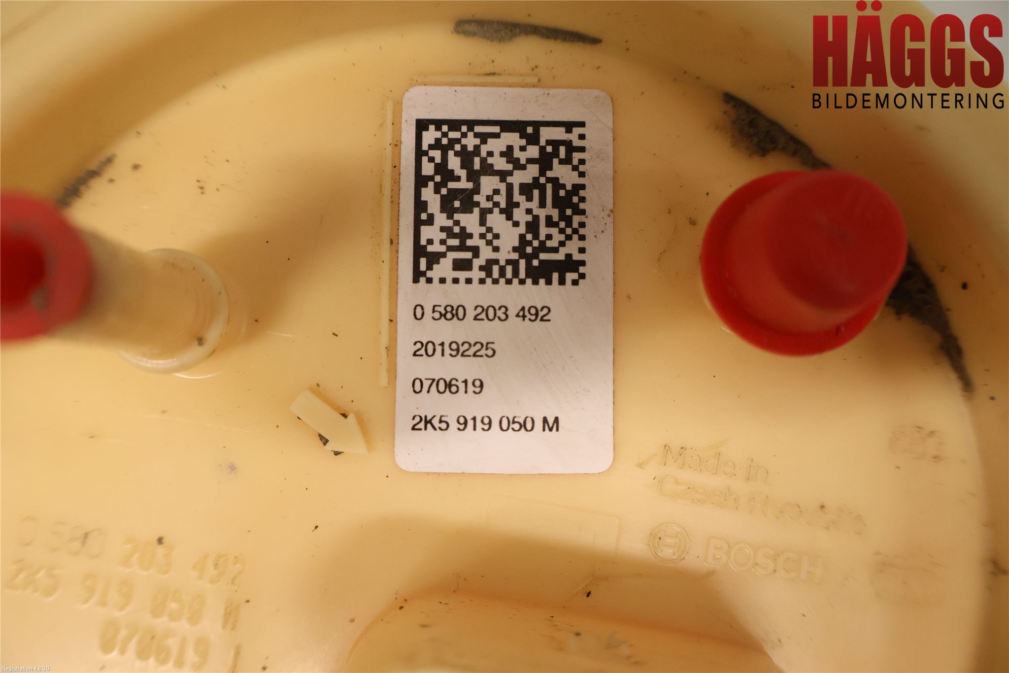 Volkswagen VW CADDY 16-20 Bränslepump El