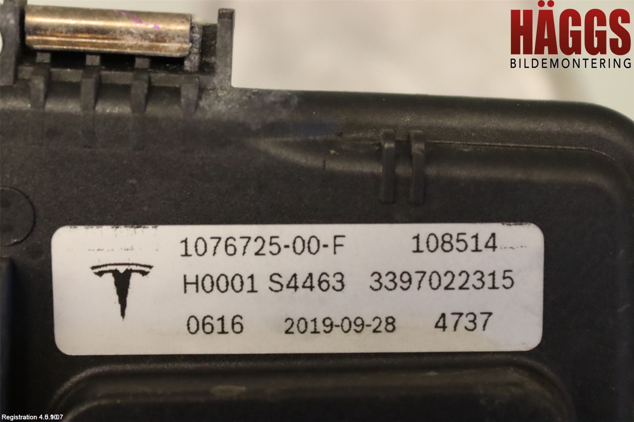 Tesla MODEL 3 17- Torkarmotor Vindruta