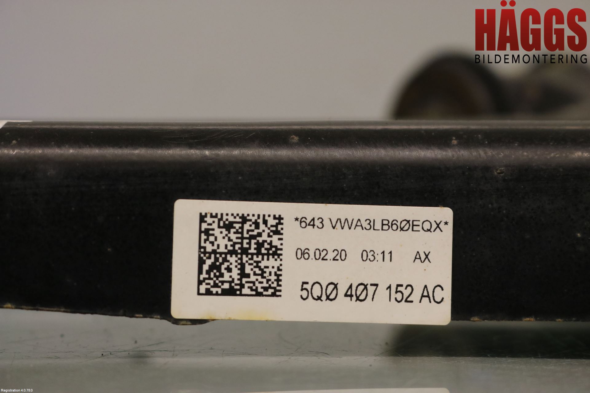 Volkswagen VW GOLF / E-GOLF VIII 20- Bärarm Fram Undre Hö