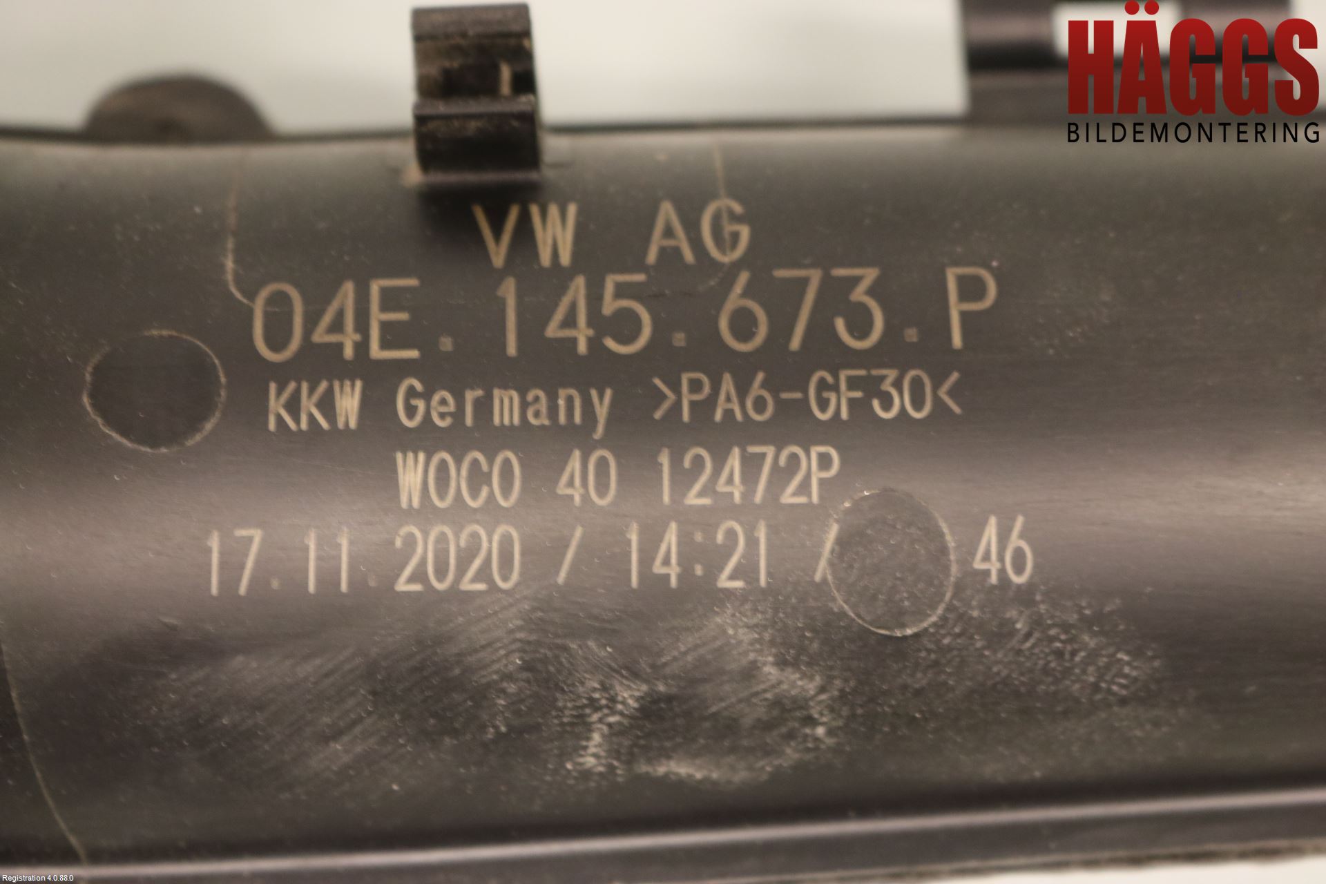 Skoda OCTAVIA (5E) 13-20 Laddluft-Intercoolerrör