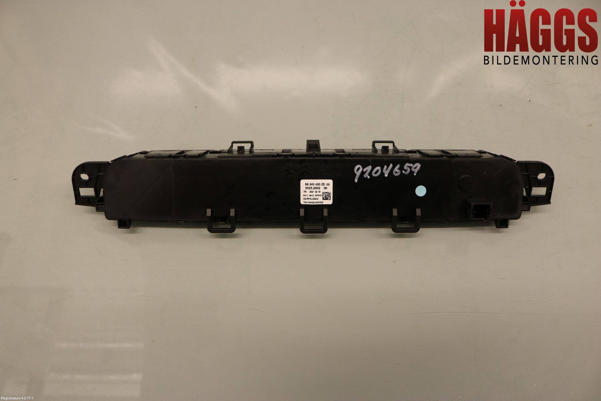 Citroen BERLINGO/E-BERLINGO 19- Ac Styrenhet Ac Manöveren