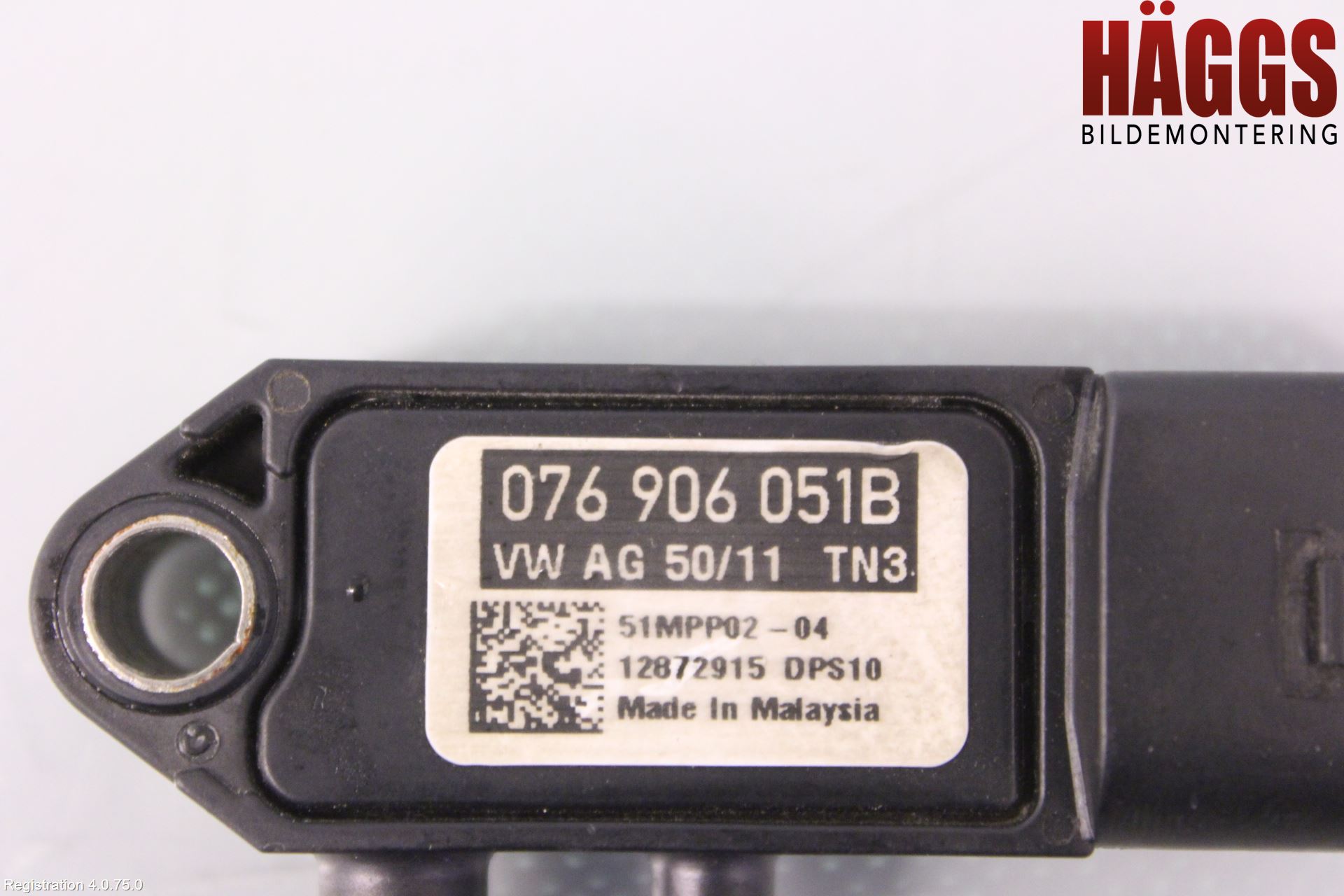 Volkswagen VW PASSAT 11-14 Givare Temp-Tryck Avgas