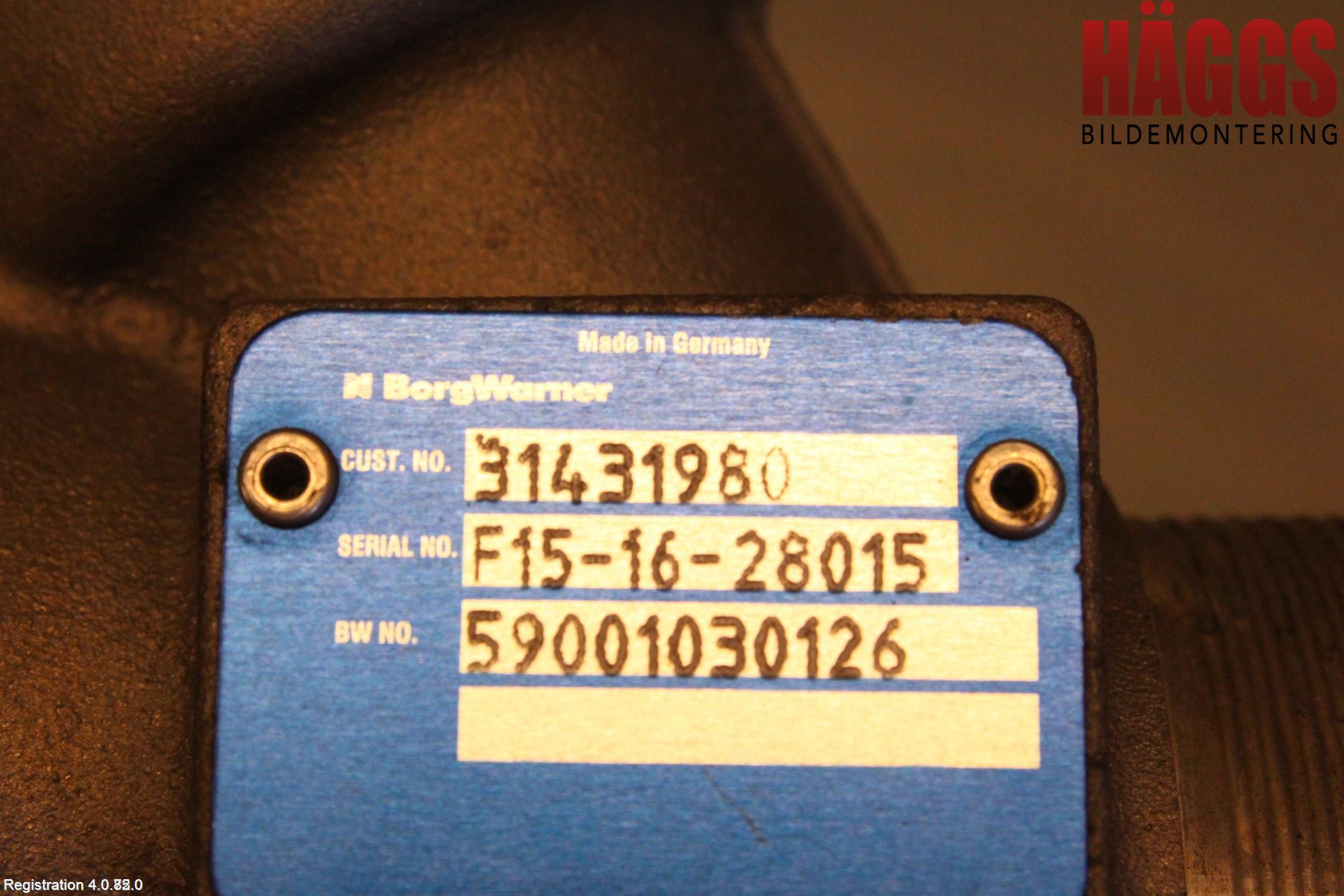 Volvo XC70 14-16 Wastegateventil