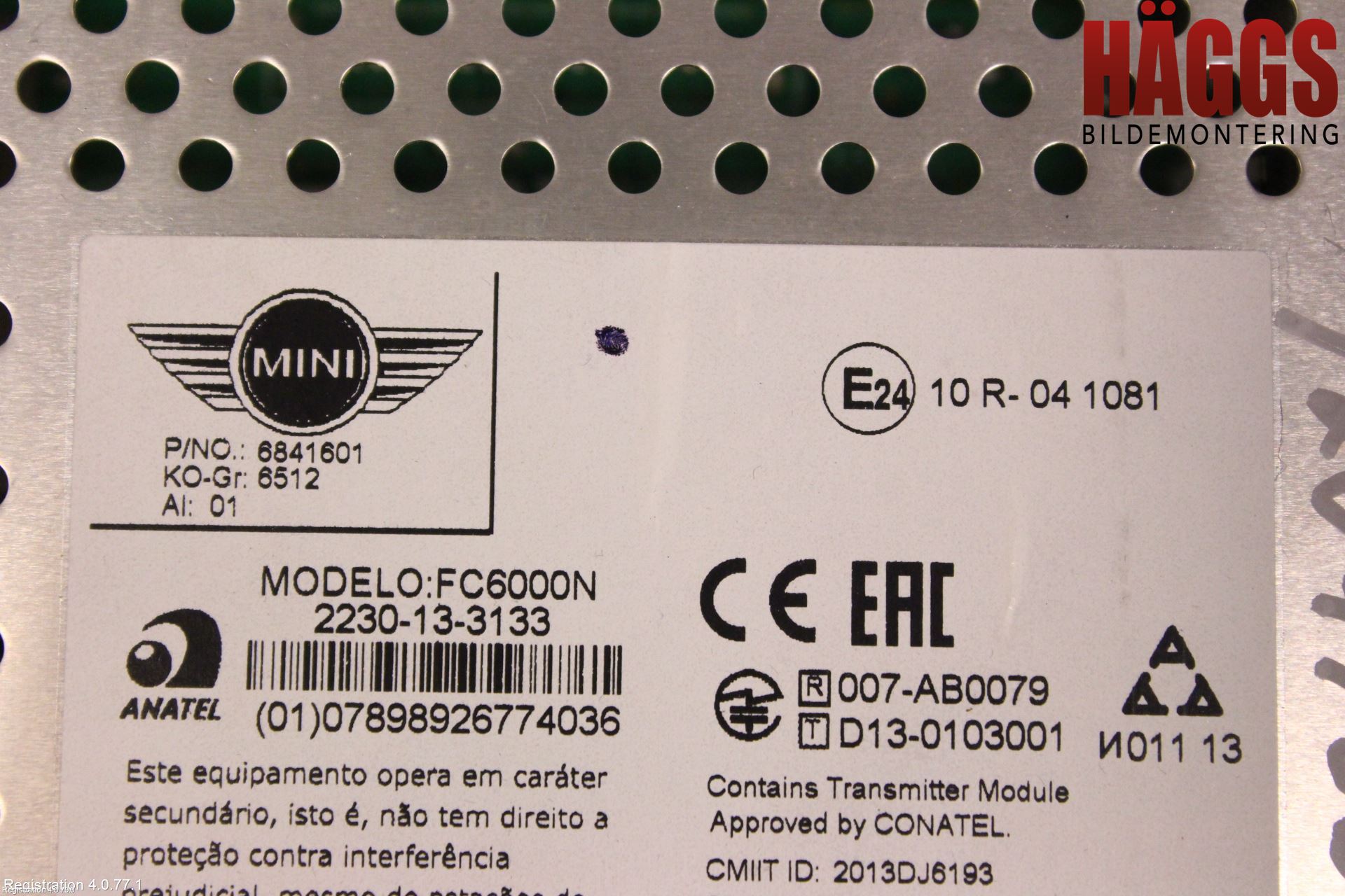 Mini ONE/COOPER 5DR F55 14-24 Radio