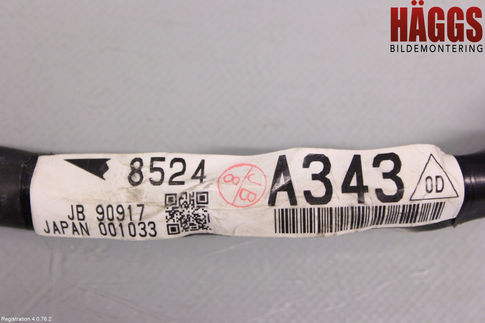 Mitsubishi OUTLANDER 13-21 Batterikabel