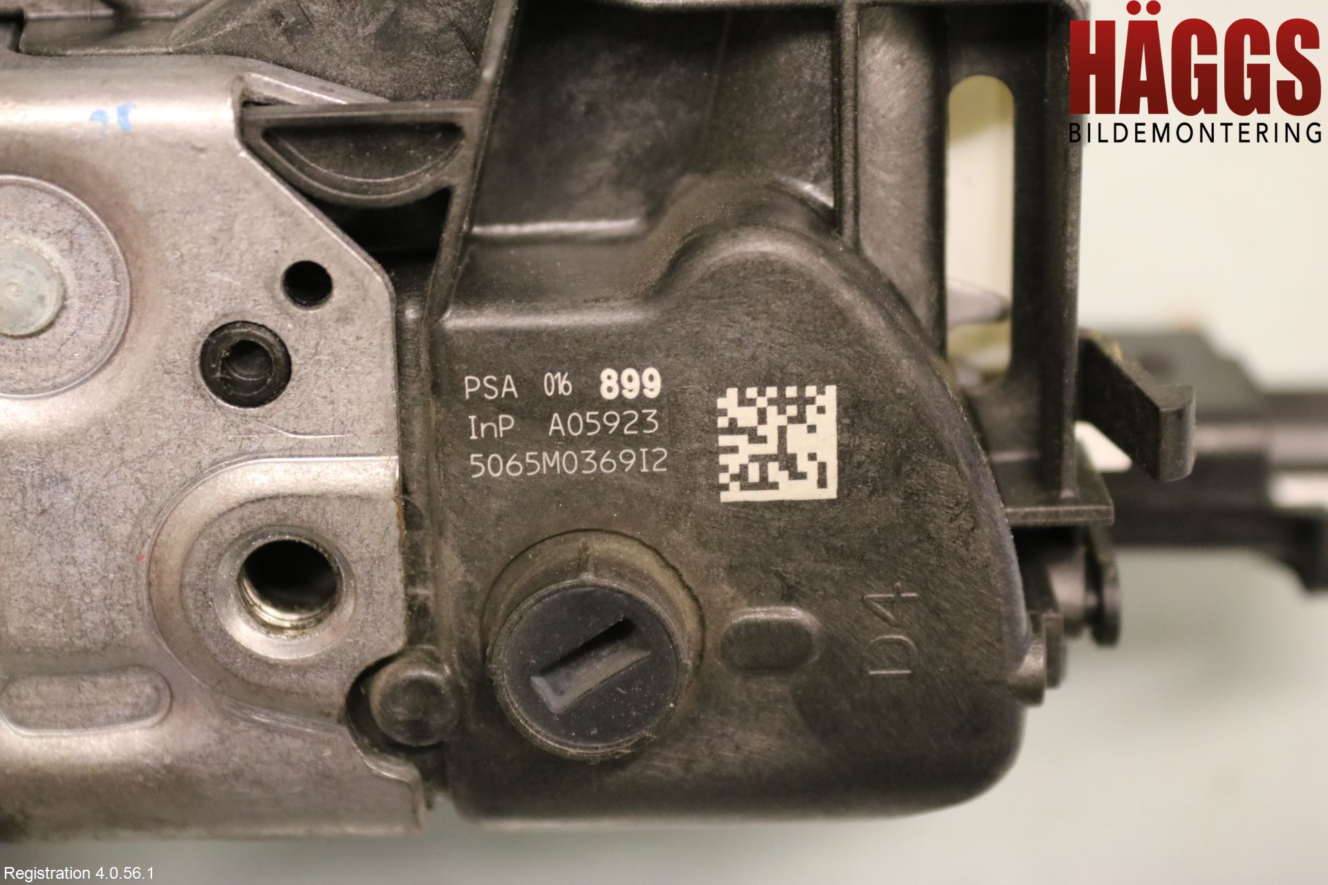 Citroen C4 CACTUS 14-20 Låskista-Dörrlås