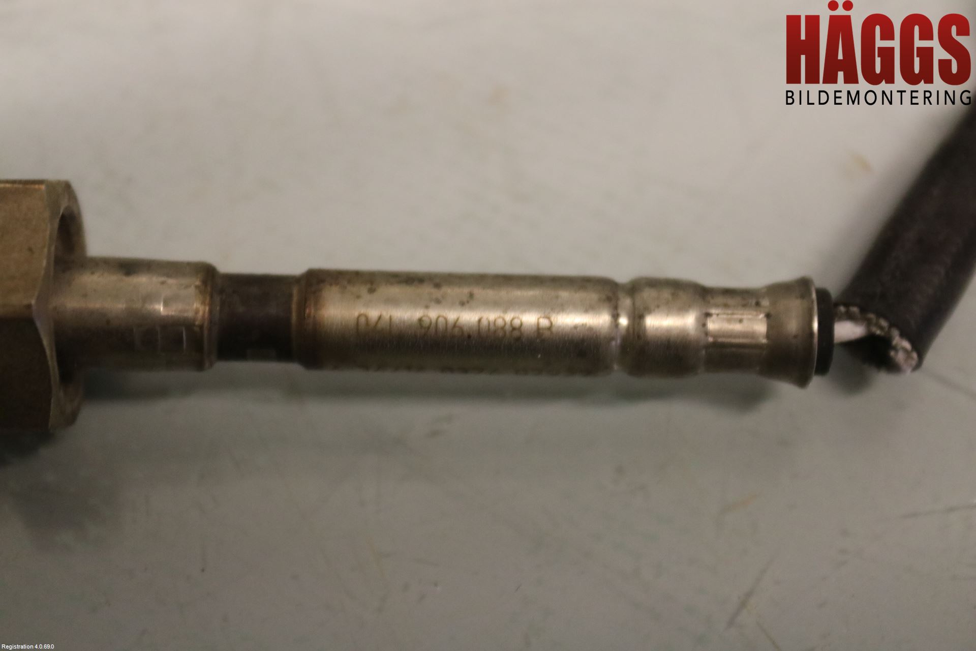 Volkswagen VW GOLF / E-GOLF VII 13-20 Givare Temp-Tryck Avgas