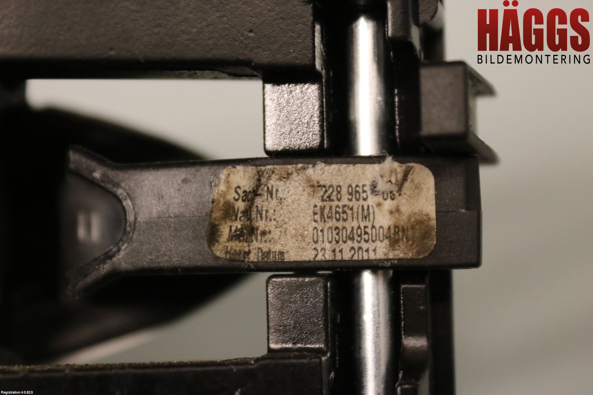 BMW 5 F10/F11/F18 09-17 Dörrhandtag Yttre Vä