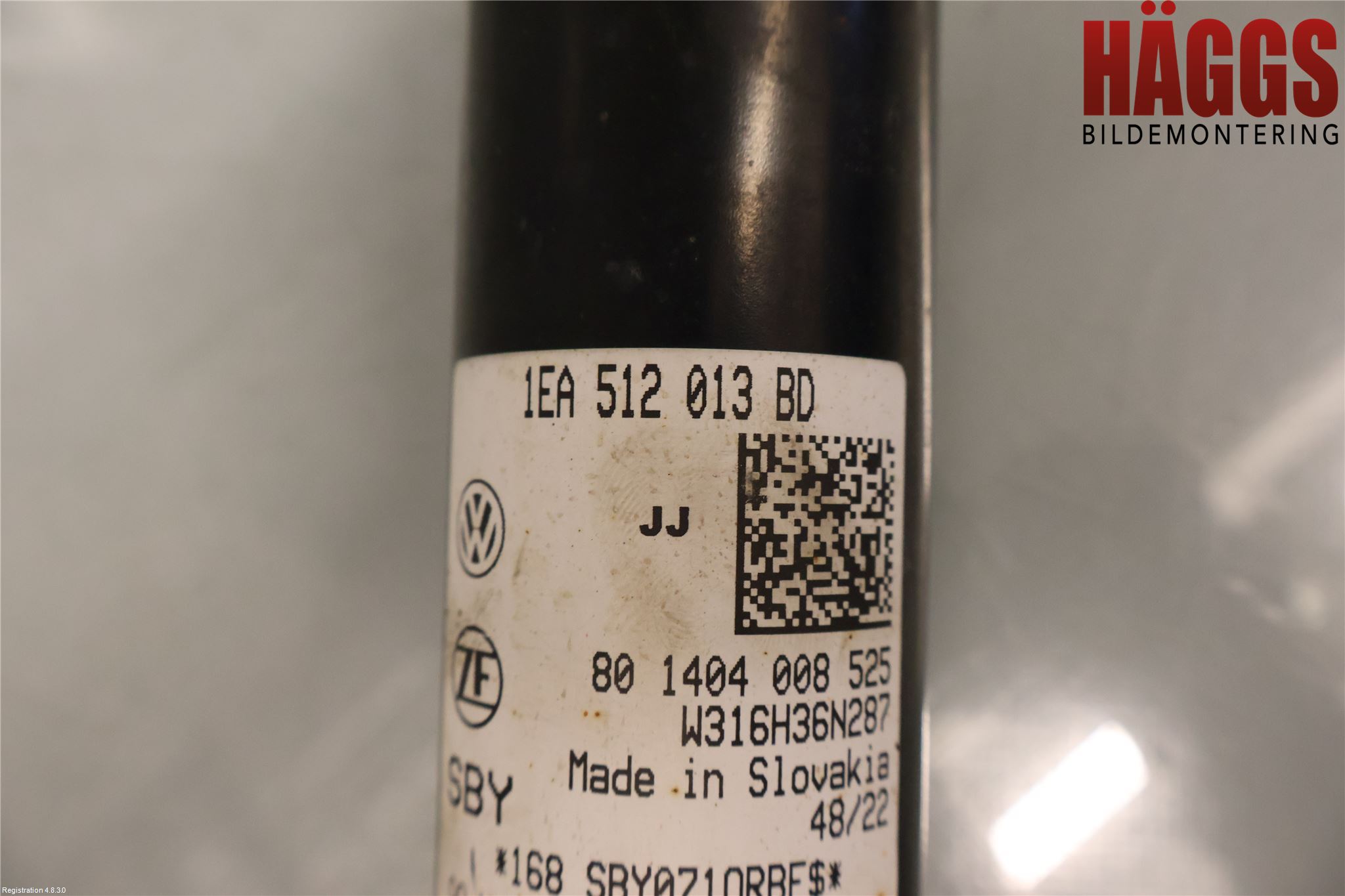 Audi Q4 E-TRON FZ 22- Stötdämpare Bak