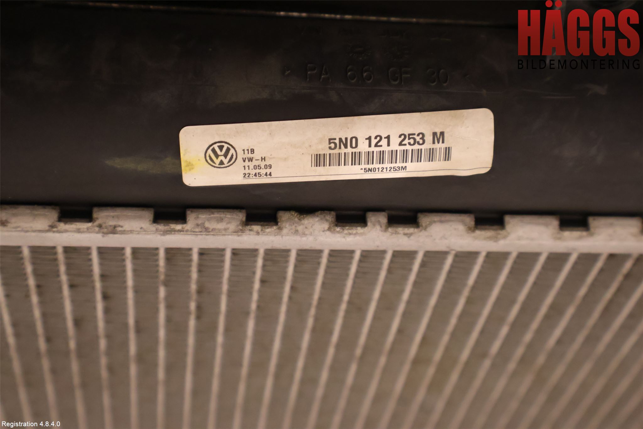 Volkswagen VW TIGUAN 07-16 Kylare Aut
