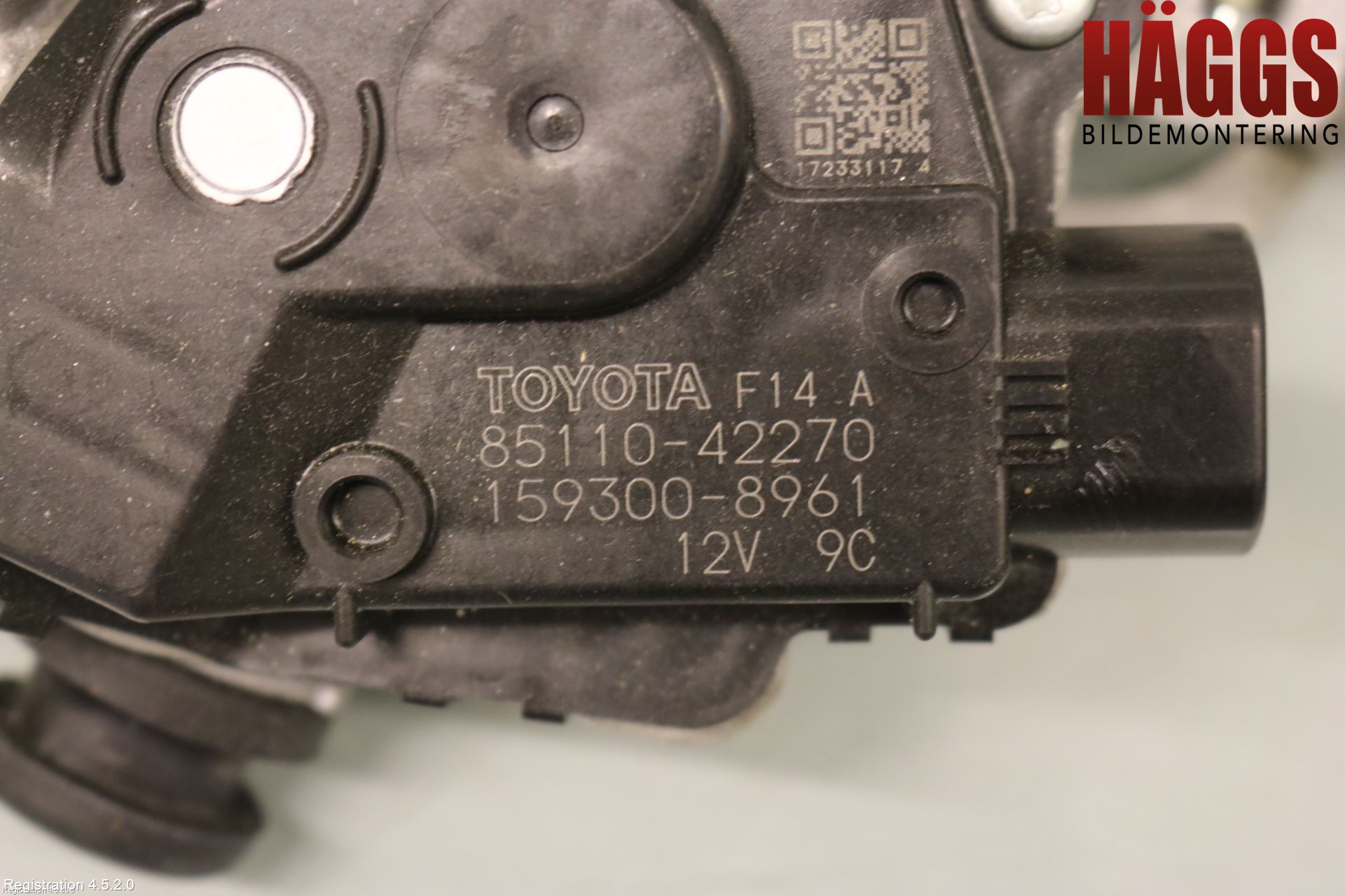 Toyota RAV4 19- Torkarmotor Vindruta