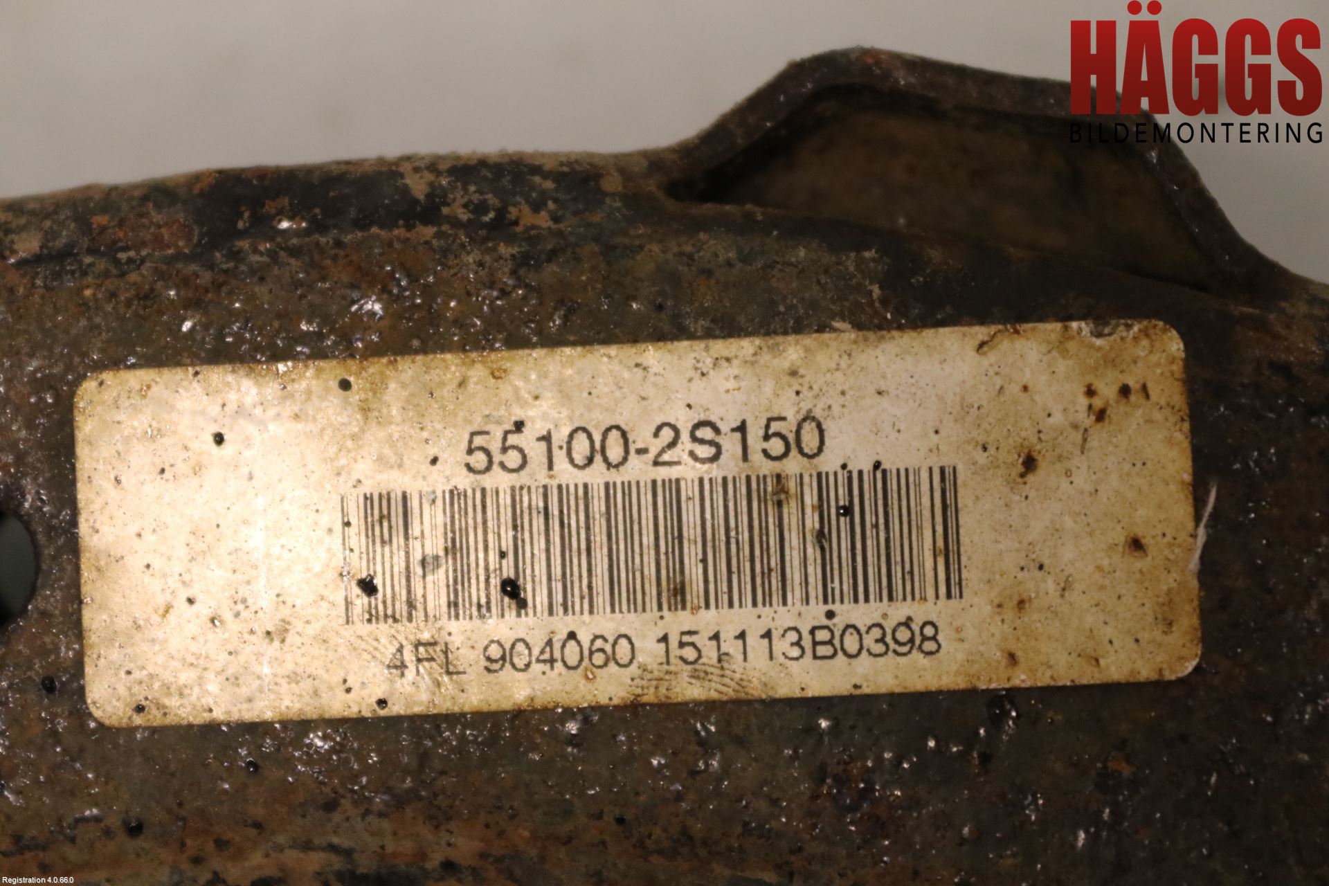 Hyundai ix35 Bärarm Bak Vänster