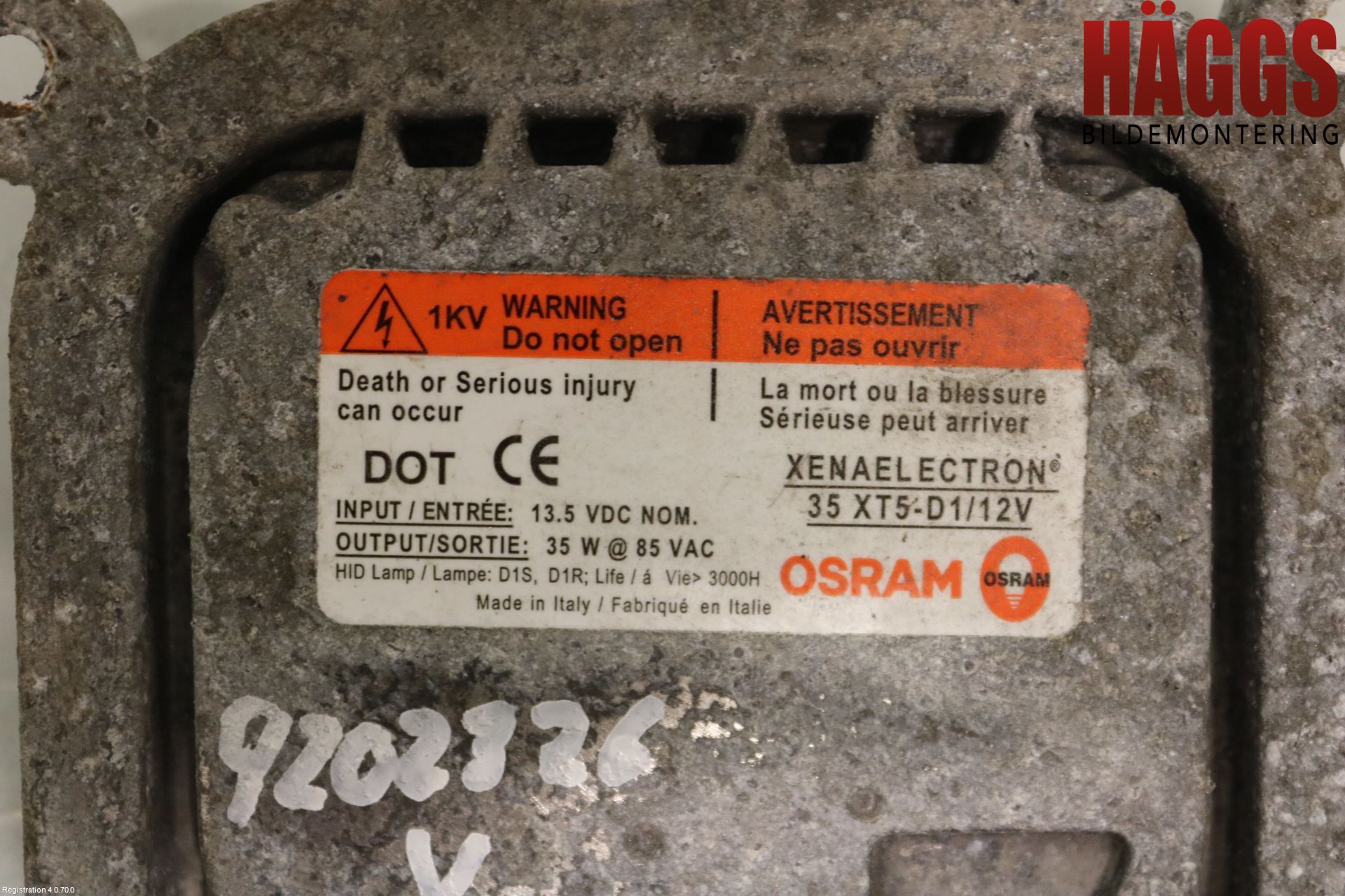 Ford FOCUS 08-11 Styrenhet Strålkastare