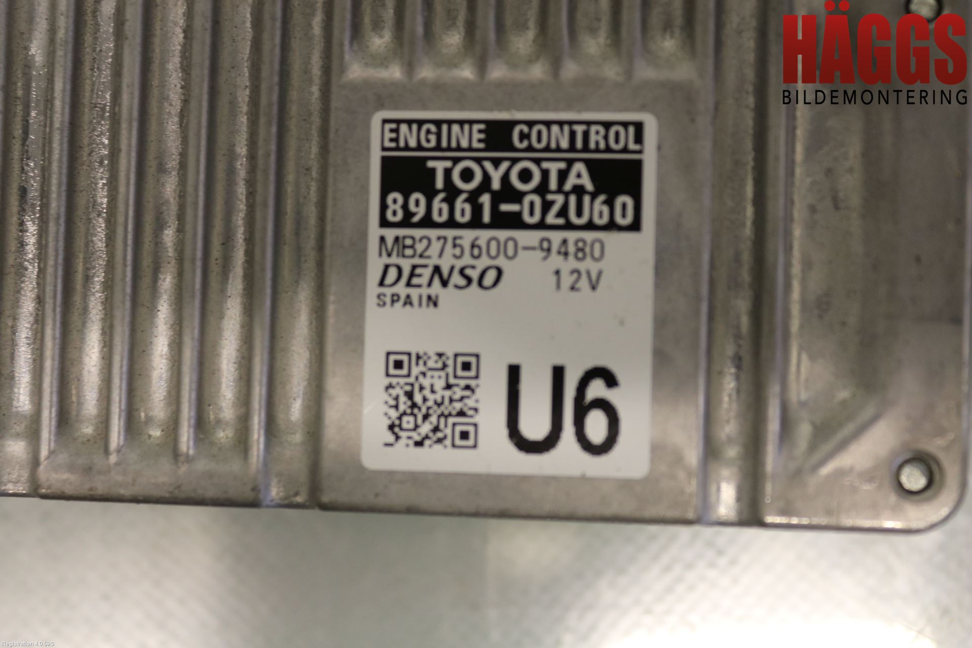 Toyota AURIS 13-19 Styrenhet Insprut Bensin