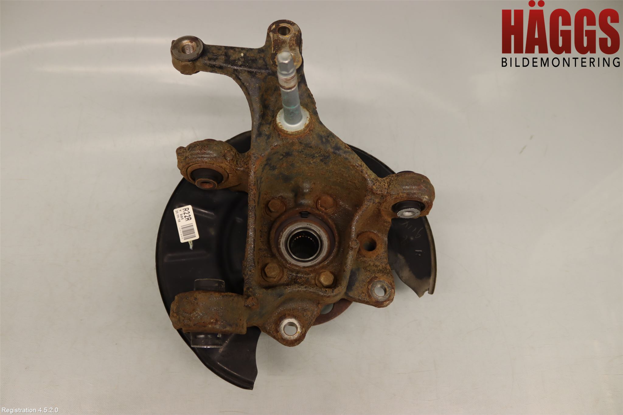 Lexus NX 300h 15-21 Hjullagerhus Bak Hö