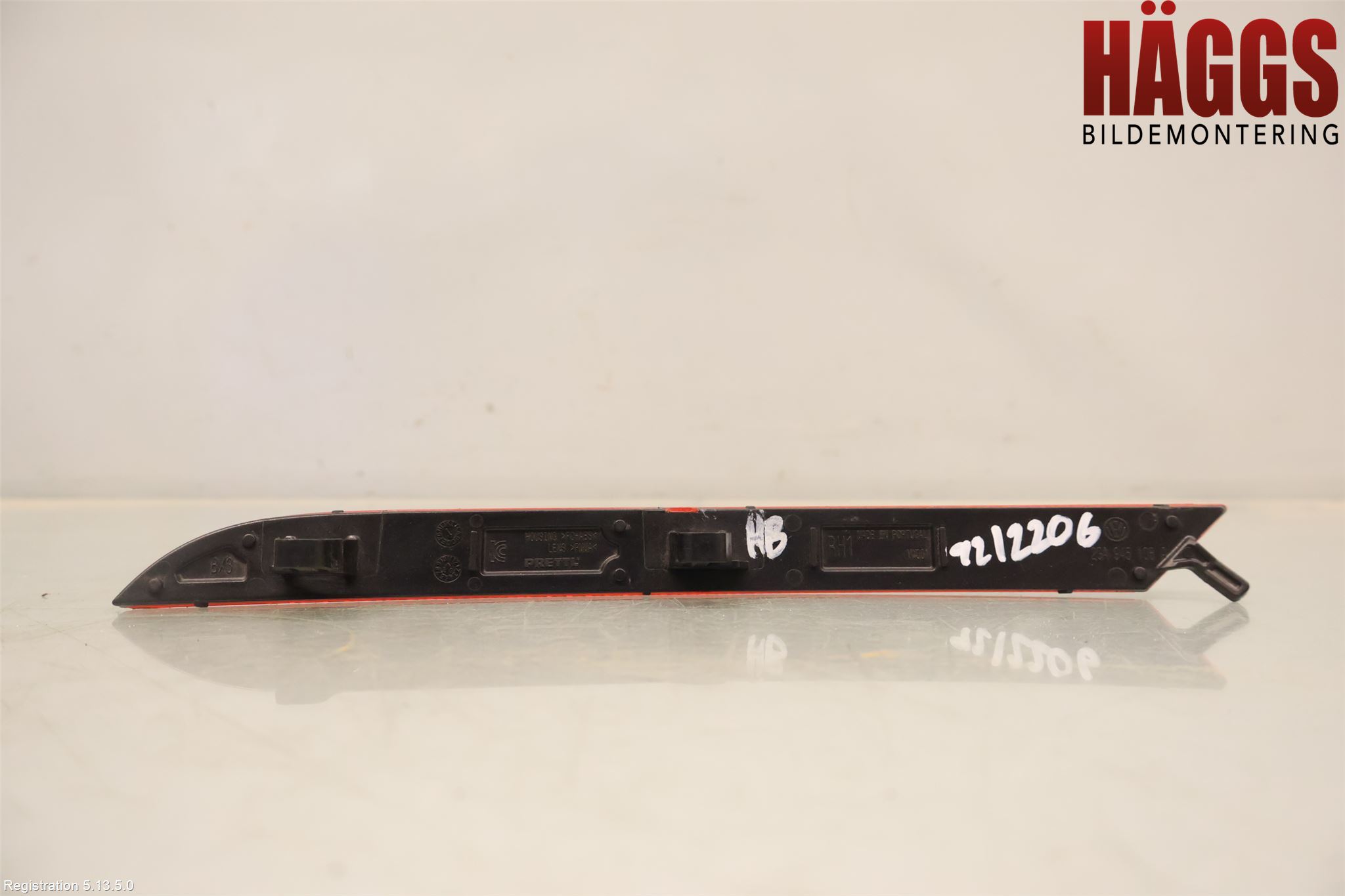 Volkswagen VW T-ROC 18- Dimljus/Reflex Bak