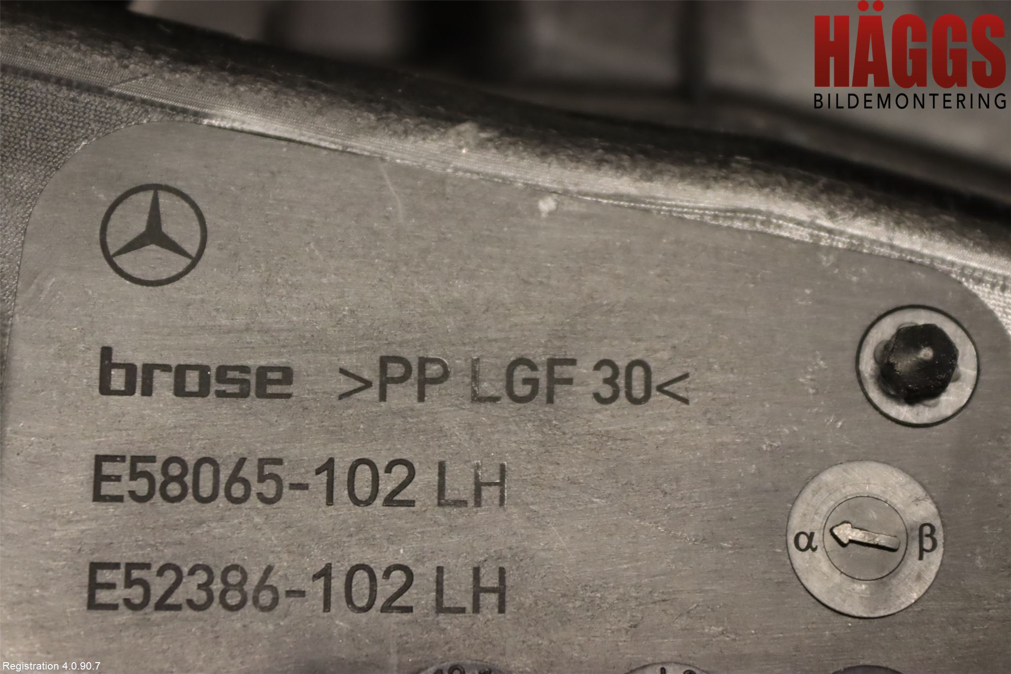 Mercedes-Benz MB EQE (V295) 22- Fönsterhissmekanism