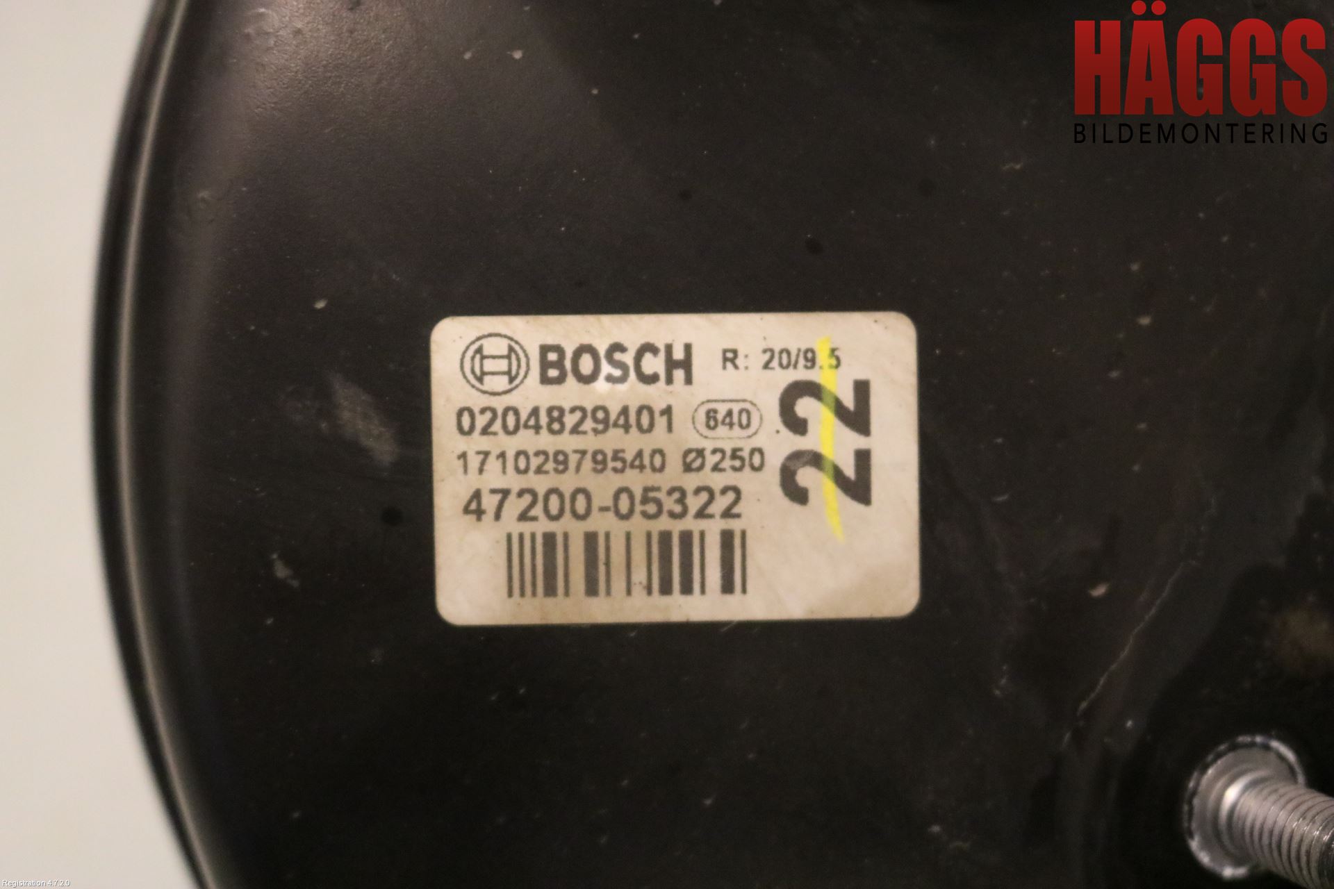 Toyota AVENSIS 16-18 Bromsservo