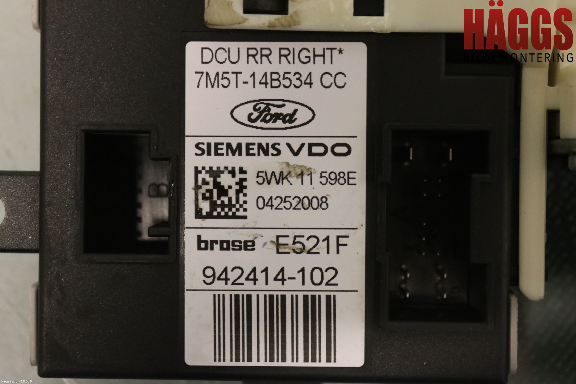 Ford FOCUS 08-11 Fönsterhissmotor