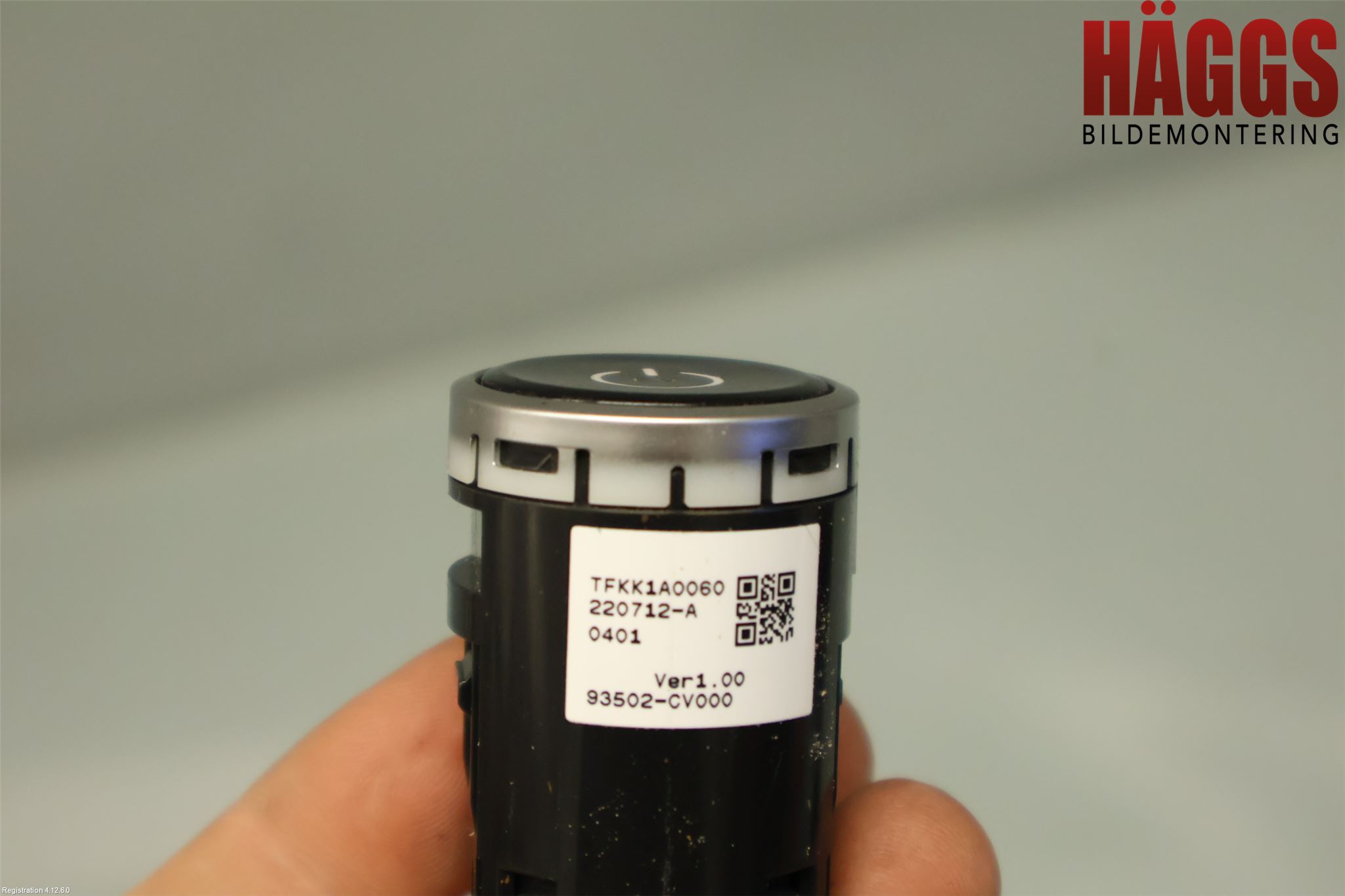 Kia EV6 (CV) 22- Startknapp Personbil