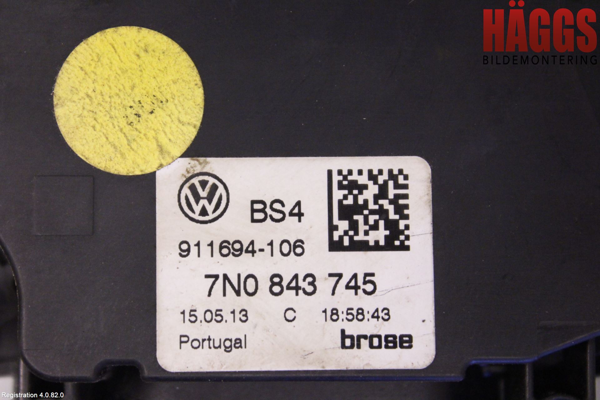 Volkswagen VW SHARAN 11- Centrallåsmotor Höger