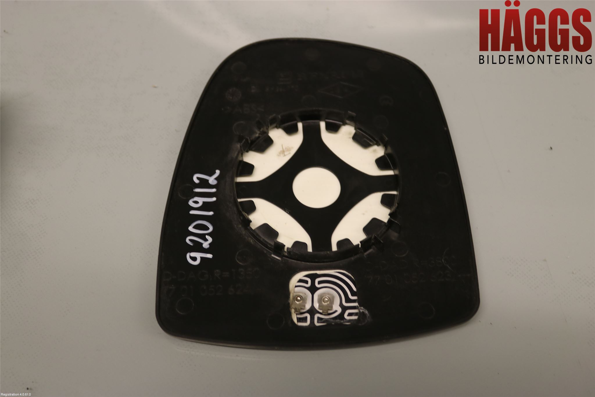 Renault TRAFIC   02-14 Spegelglas Hö