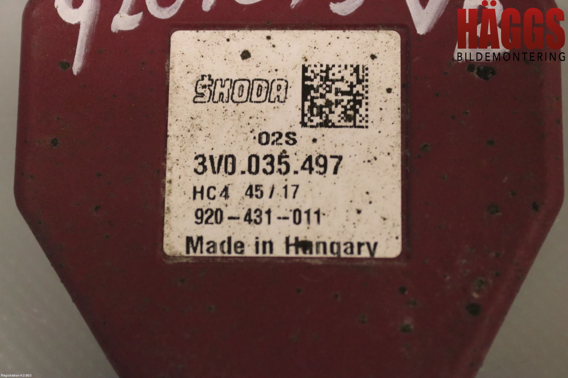 Skoda SUPERB 16-24 Antenn