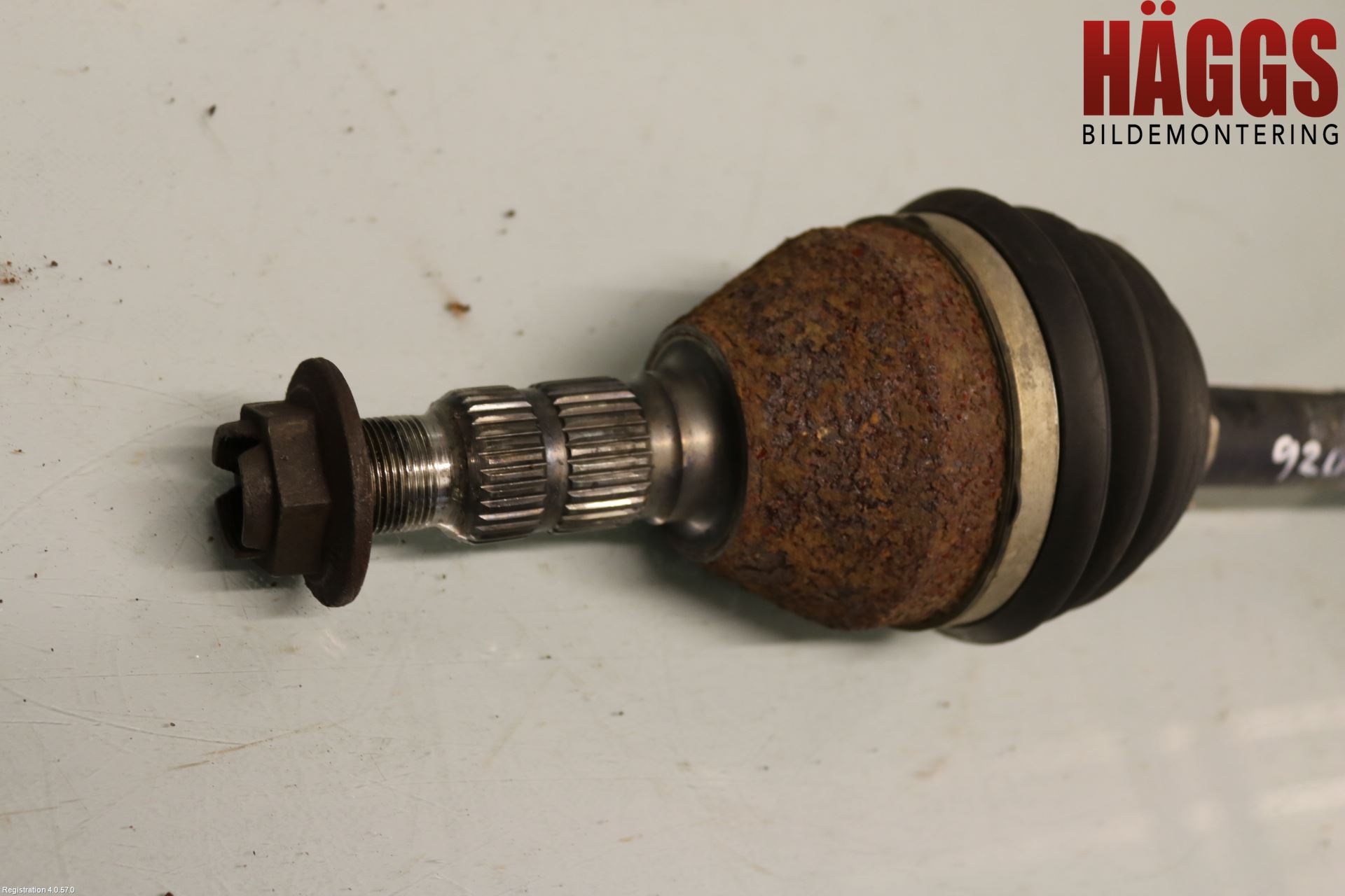 Opel INSIGNIA 09-16 Drivaxel Fram Vänster