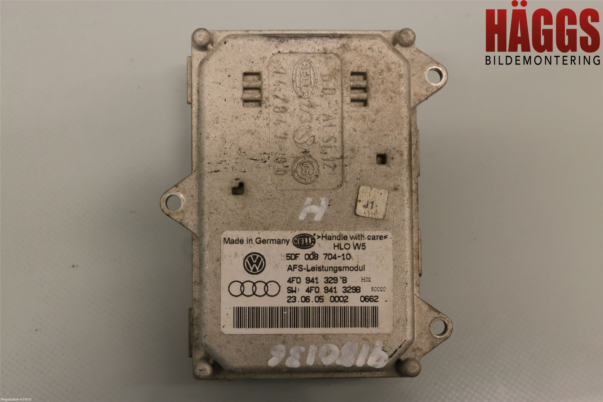 Audi A6/S6     05-11 Styrenhet Strålkastare