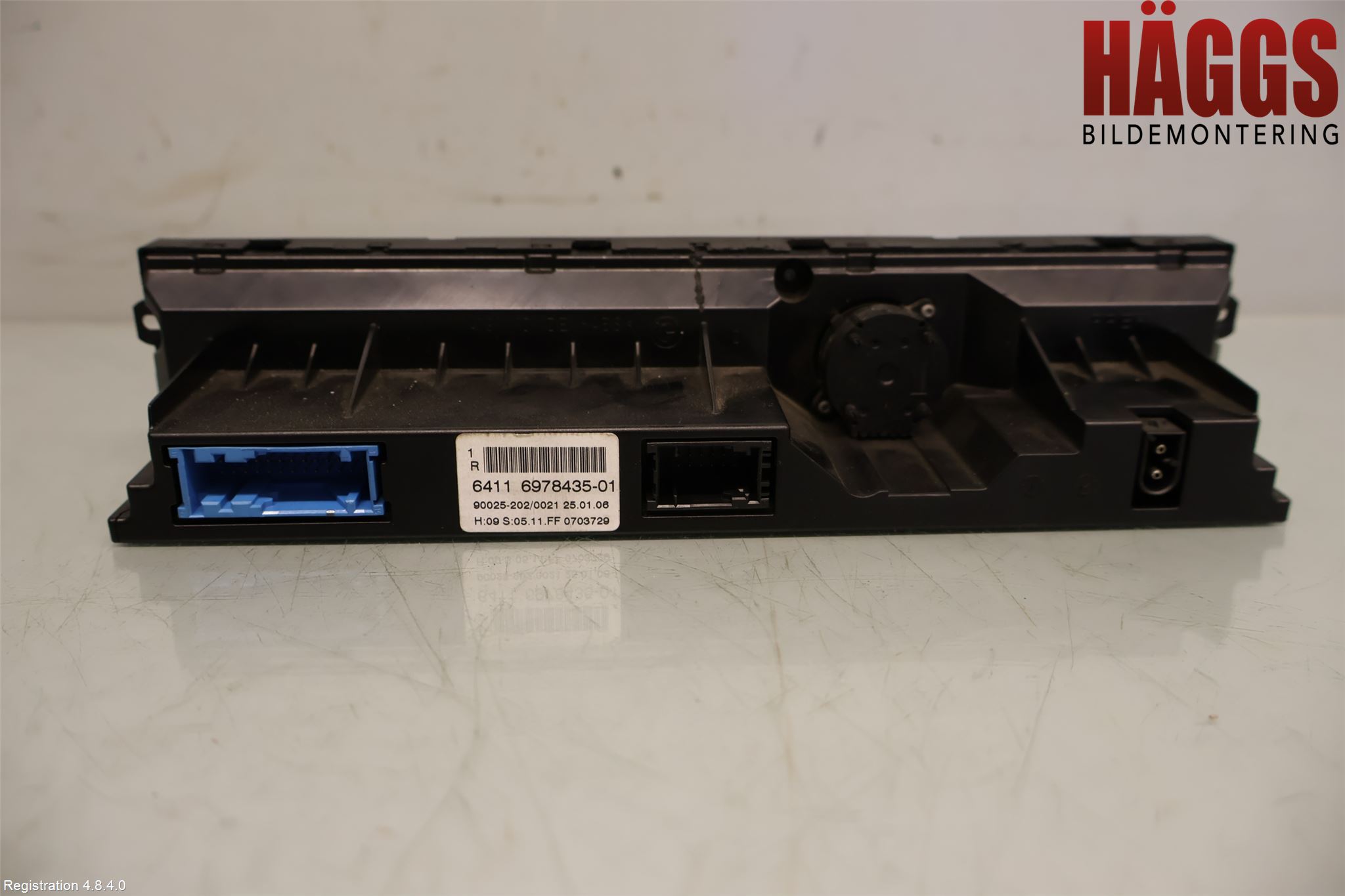 BMW 6 E63/64    02-10 Ac Styrenhet Ac Manöveren