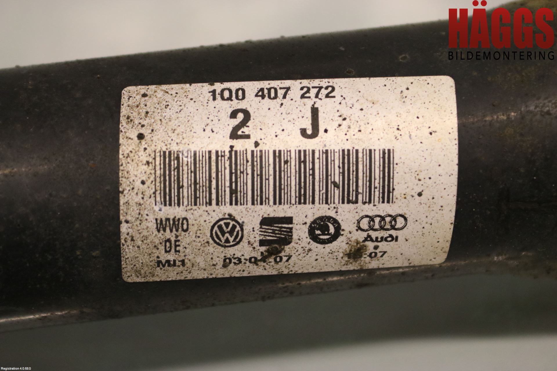Volkswagen VW PASSAT 05-11 Drivaxel Fram Höger