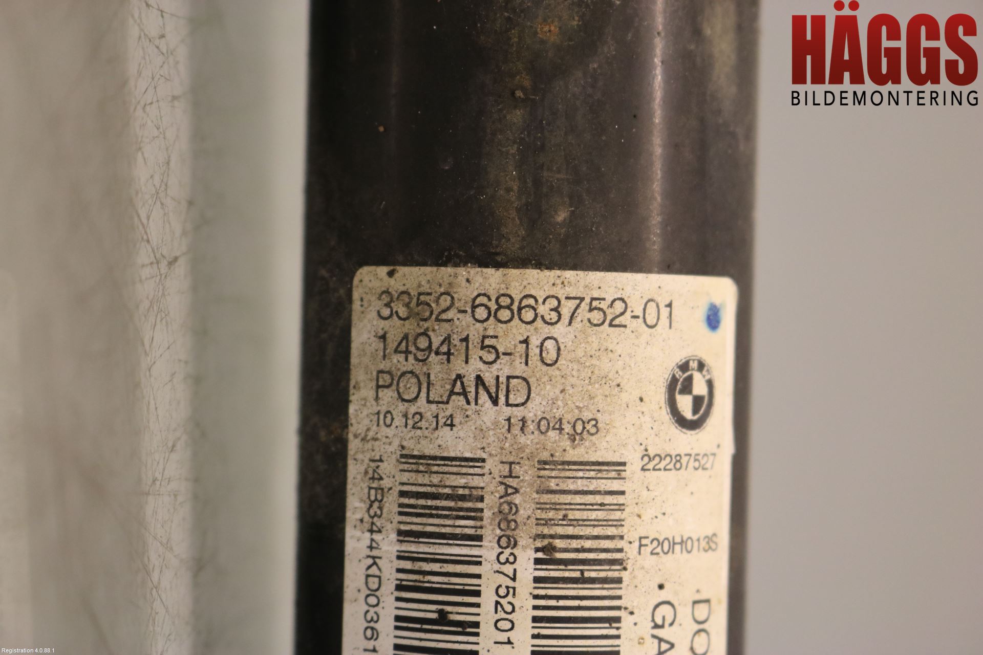 BMW 1 F20/F21 11-19 Stötdämpare Bak