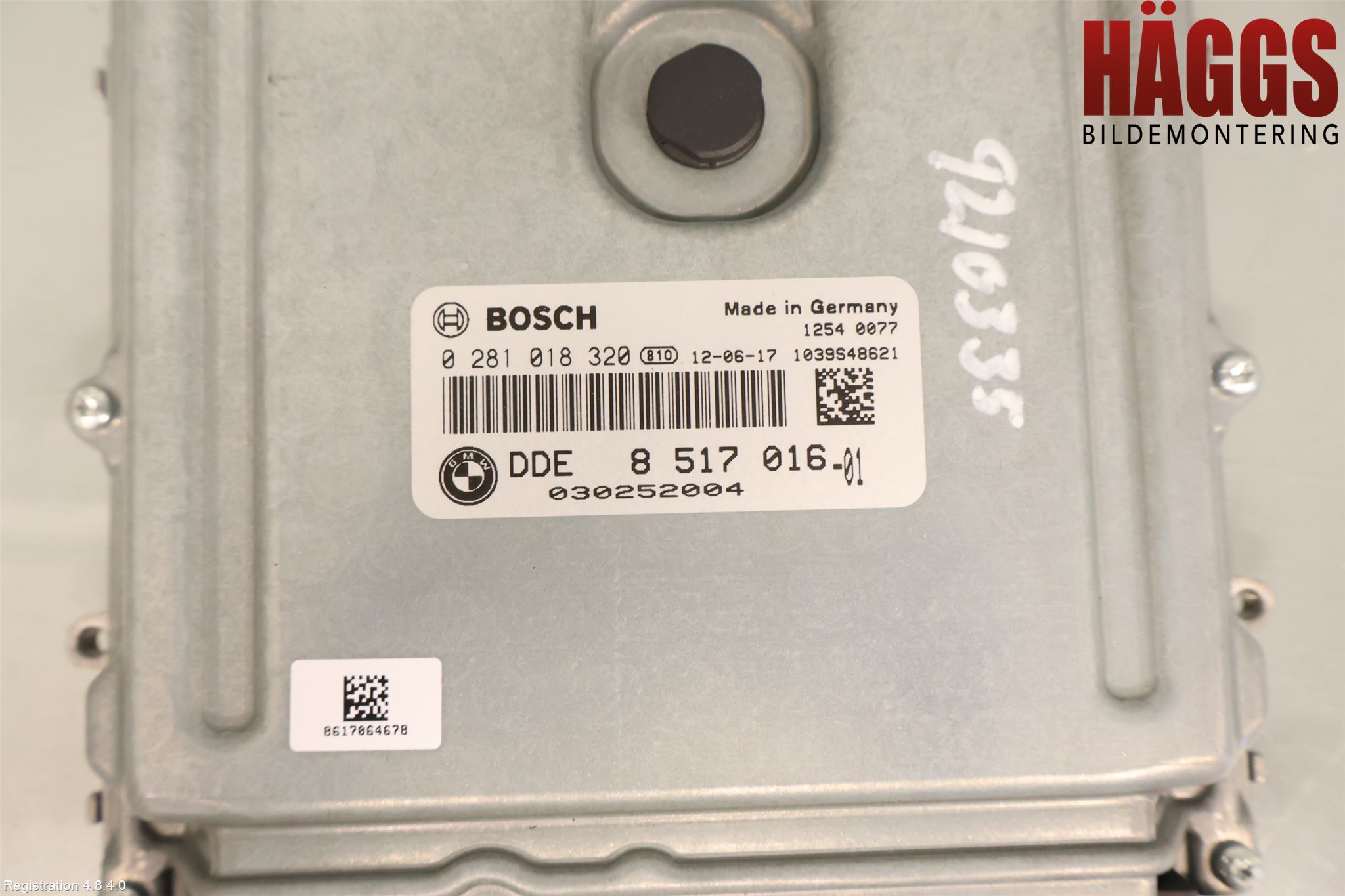 BMW X5 E70 07-13 Styrenhet Inspump Diesel