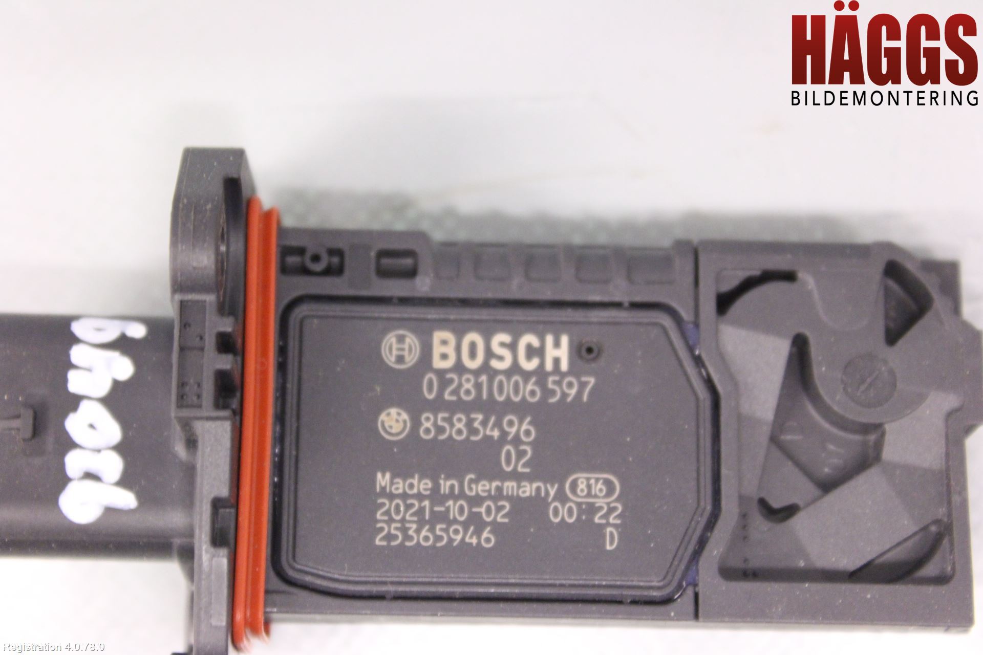 BMW 3 G20/G21/G80/G81 19- Injluftmassamätare