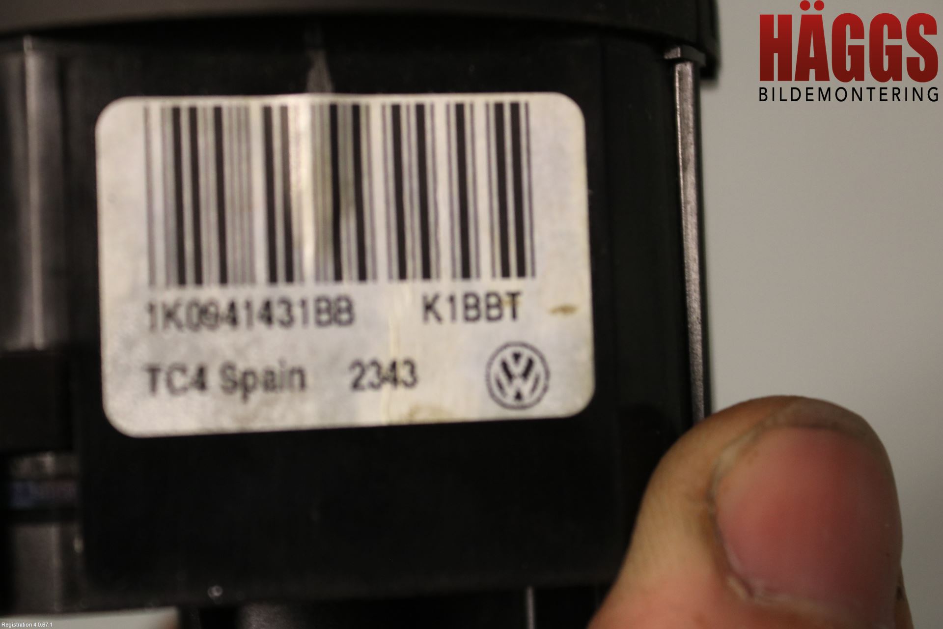 Volkswagen VW CADDY 11-15 Strömställare Ljus