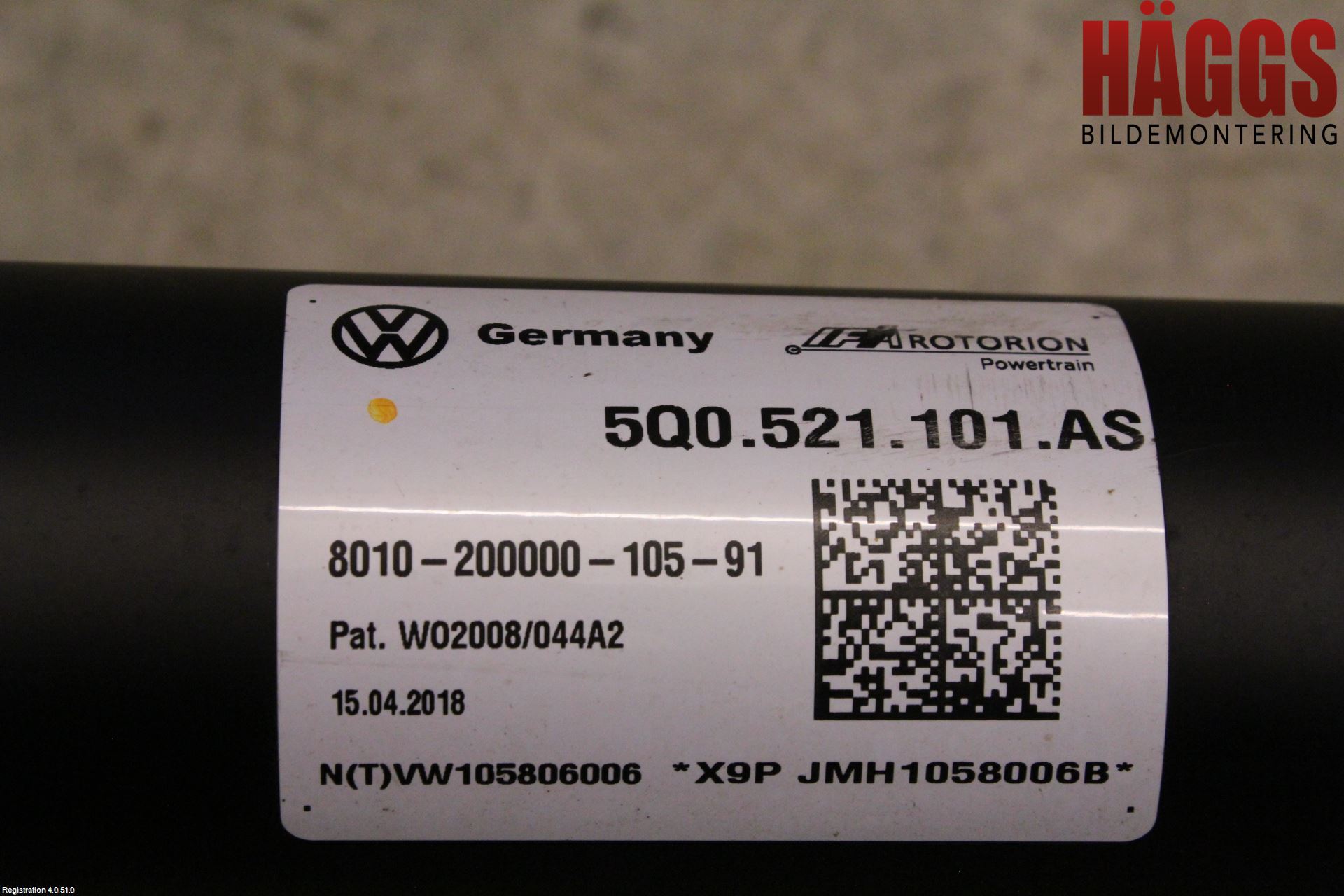 Volkswagen VW T-ROC 18- Mellanaxel Komp