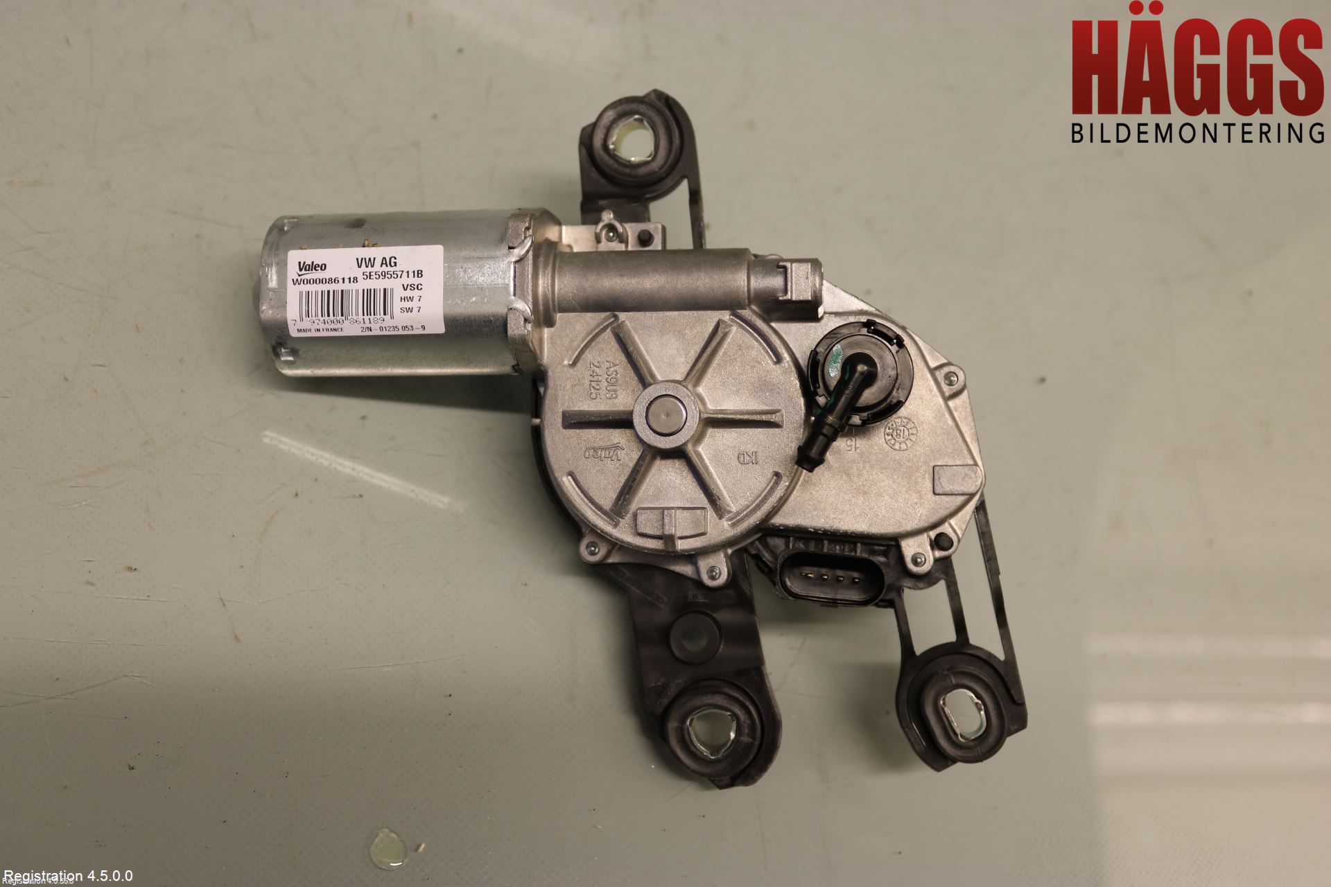 Audi Q3 F3 19- Torkarmotor Baklucka