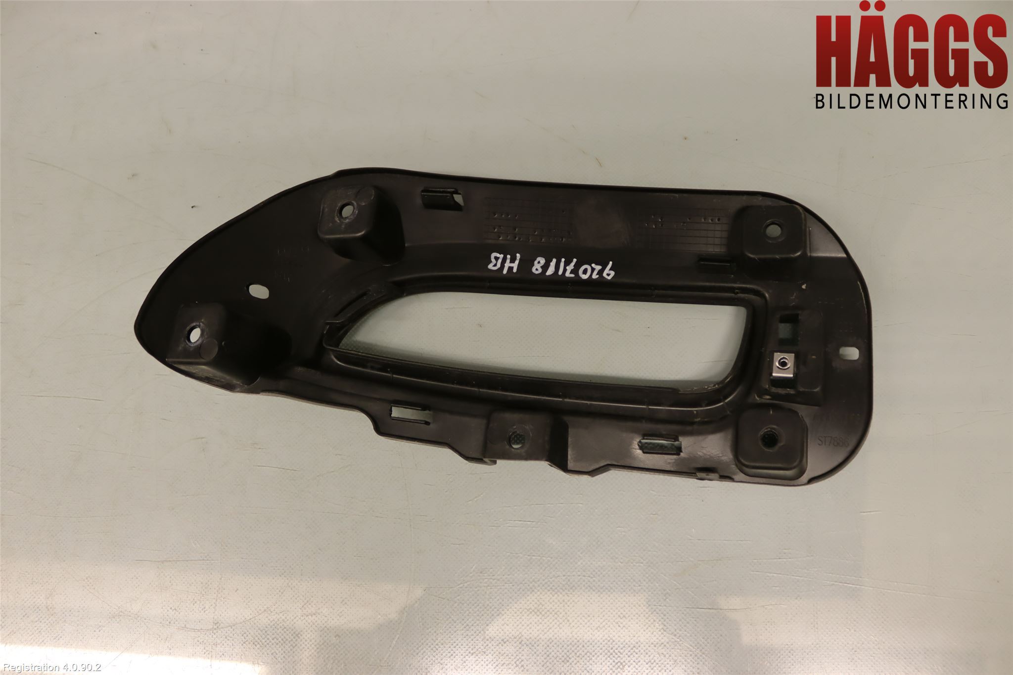 Fiat 500 07- Stötfångardel Bak Hö