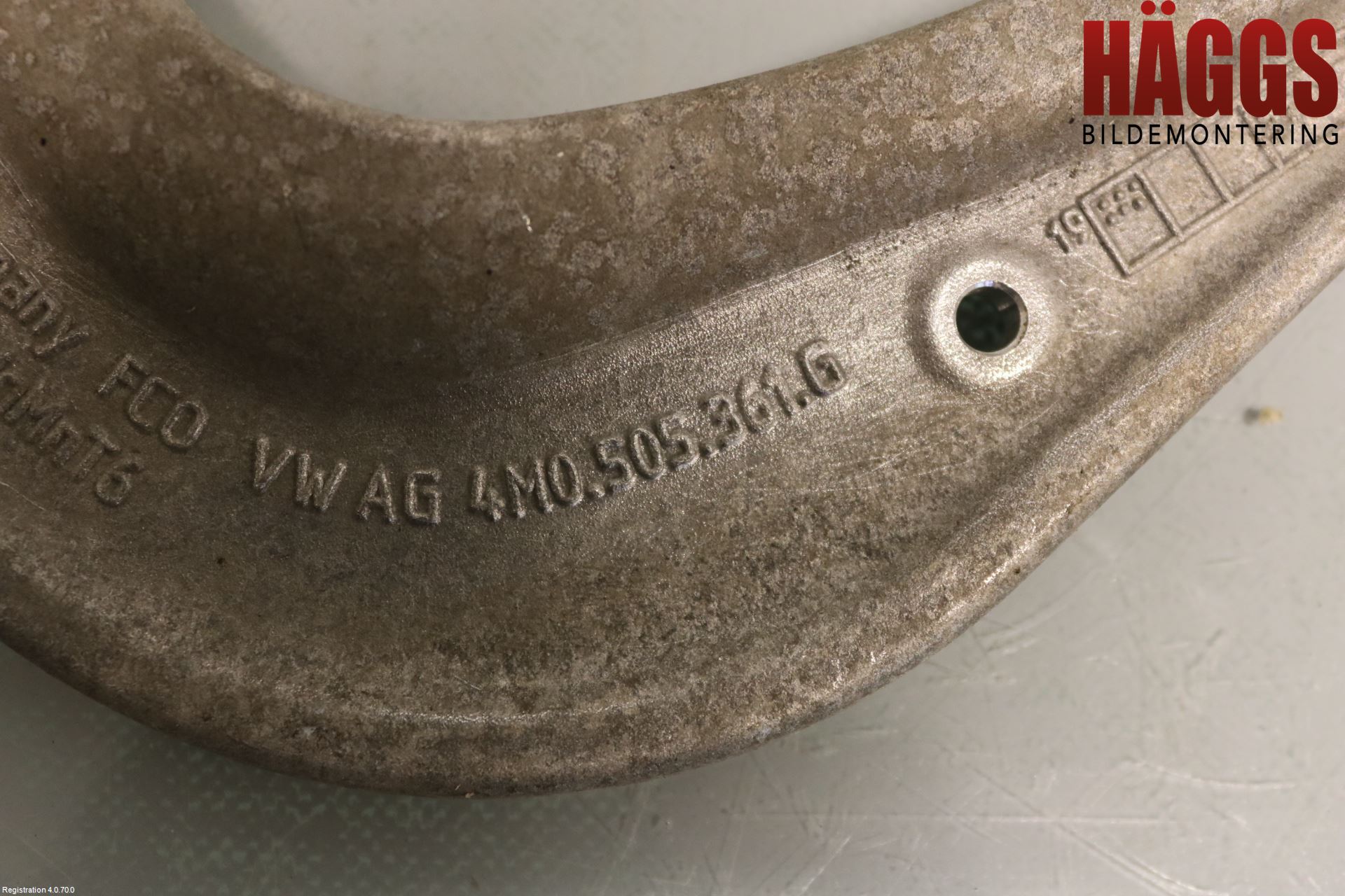 Audi A6 F2/C8 19- Bärarm Bak Vä-Hö