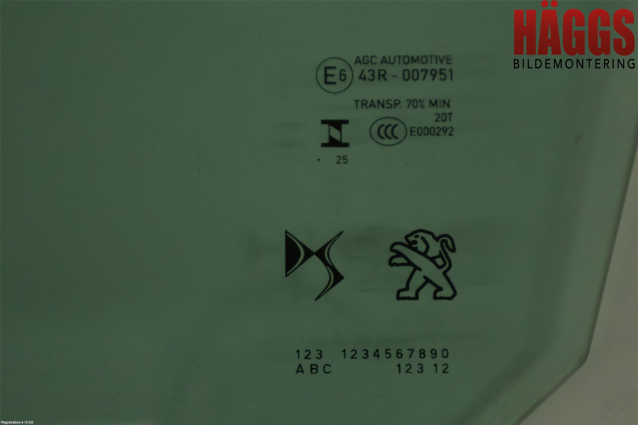 Peugeot 2008/E-2008 20- Dörruta Fram Vänster