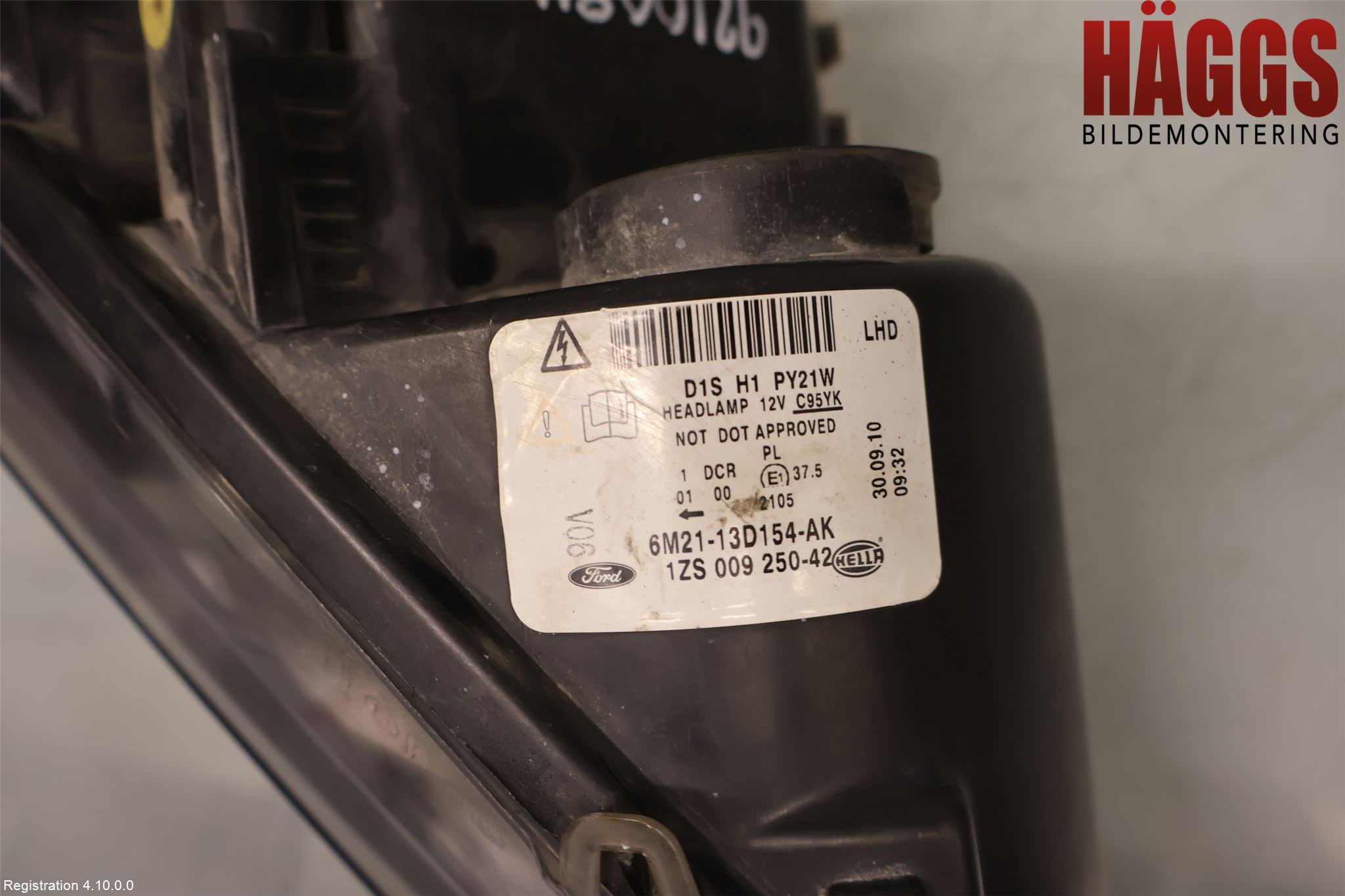 Ford S-MAX 06-15 Strålkastare Höger