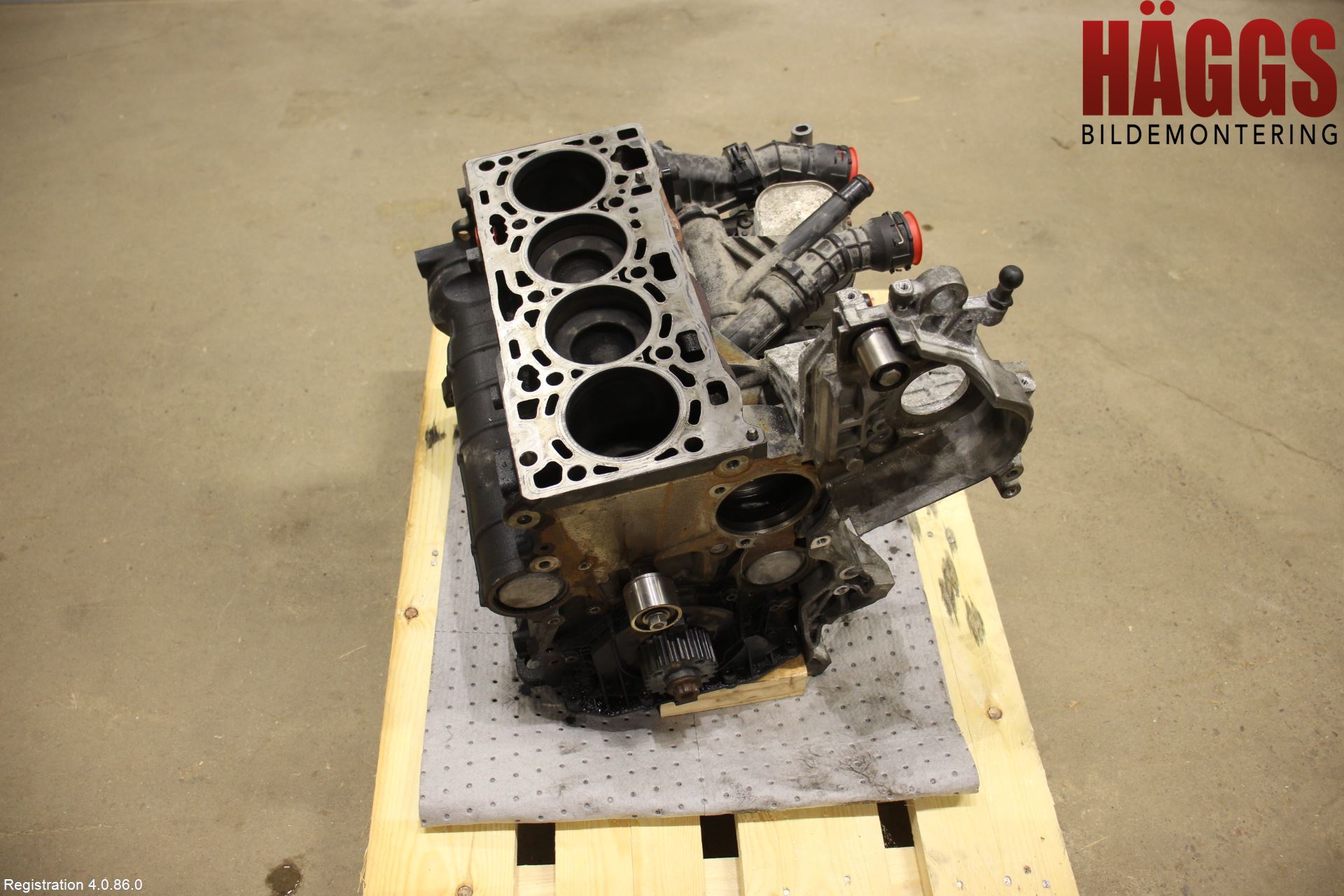 Volkswagen VW PASSAT 15-19 Motorblock