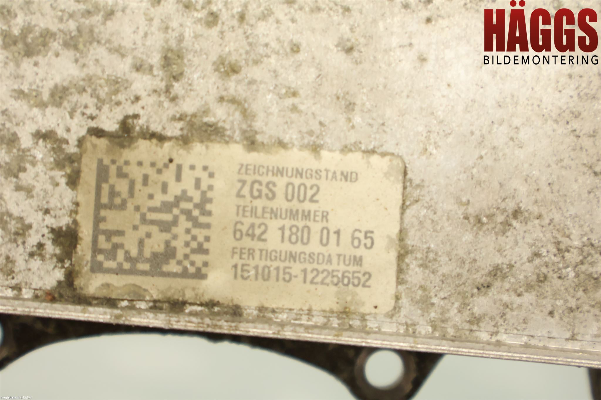 Mercedes-Benz MB SPRINTER (W906) 06-18 Oljekylare Motor