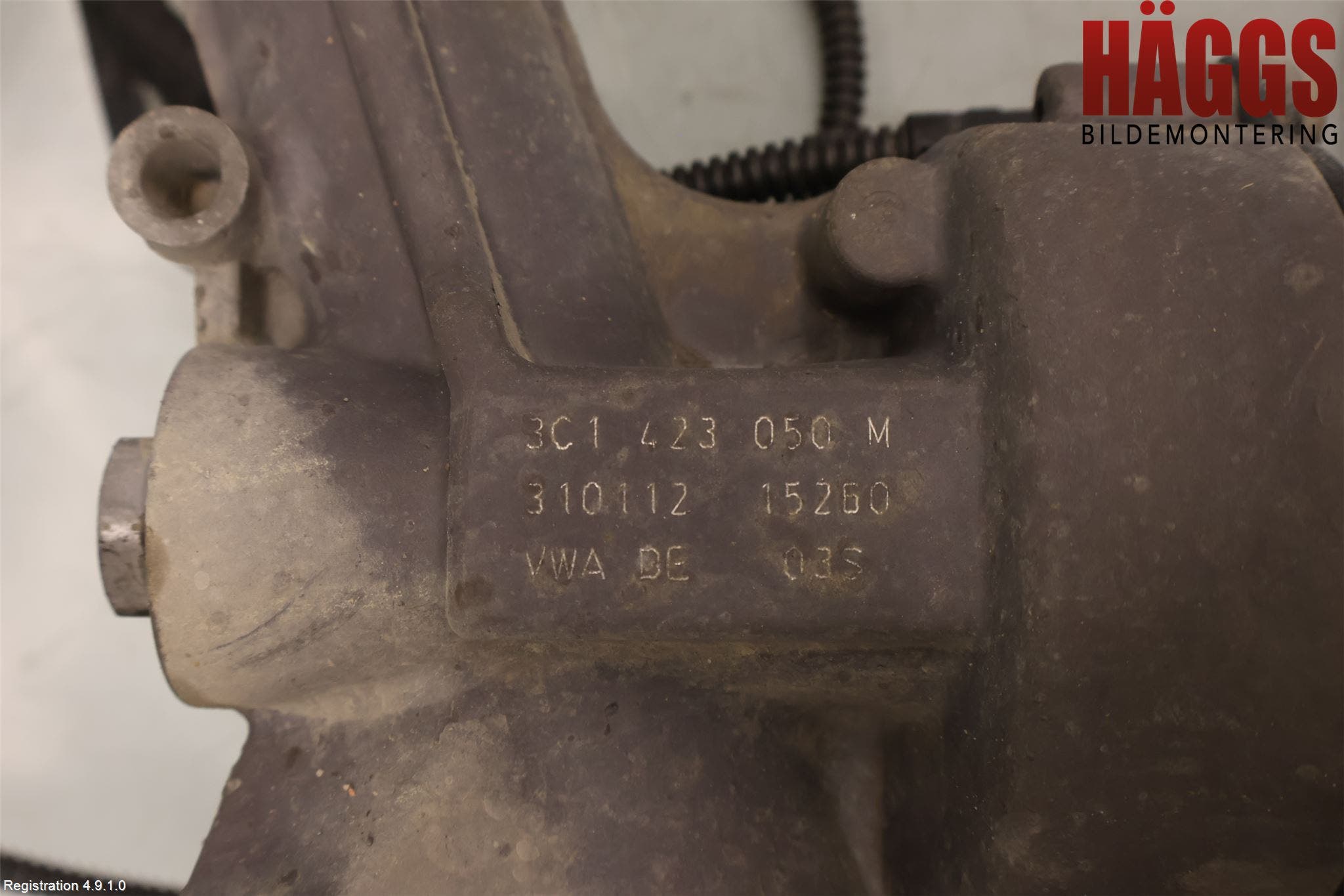 Volkswagen VW PASSAT 11-14 Styrväxel-Snäcka Elektrisk