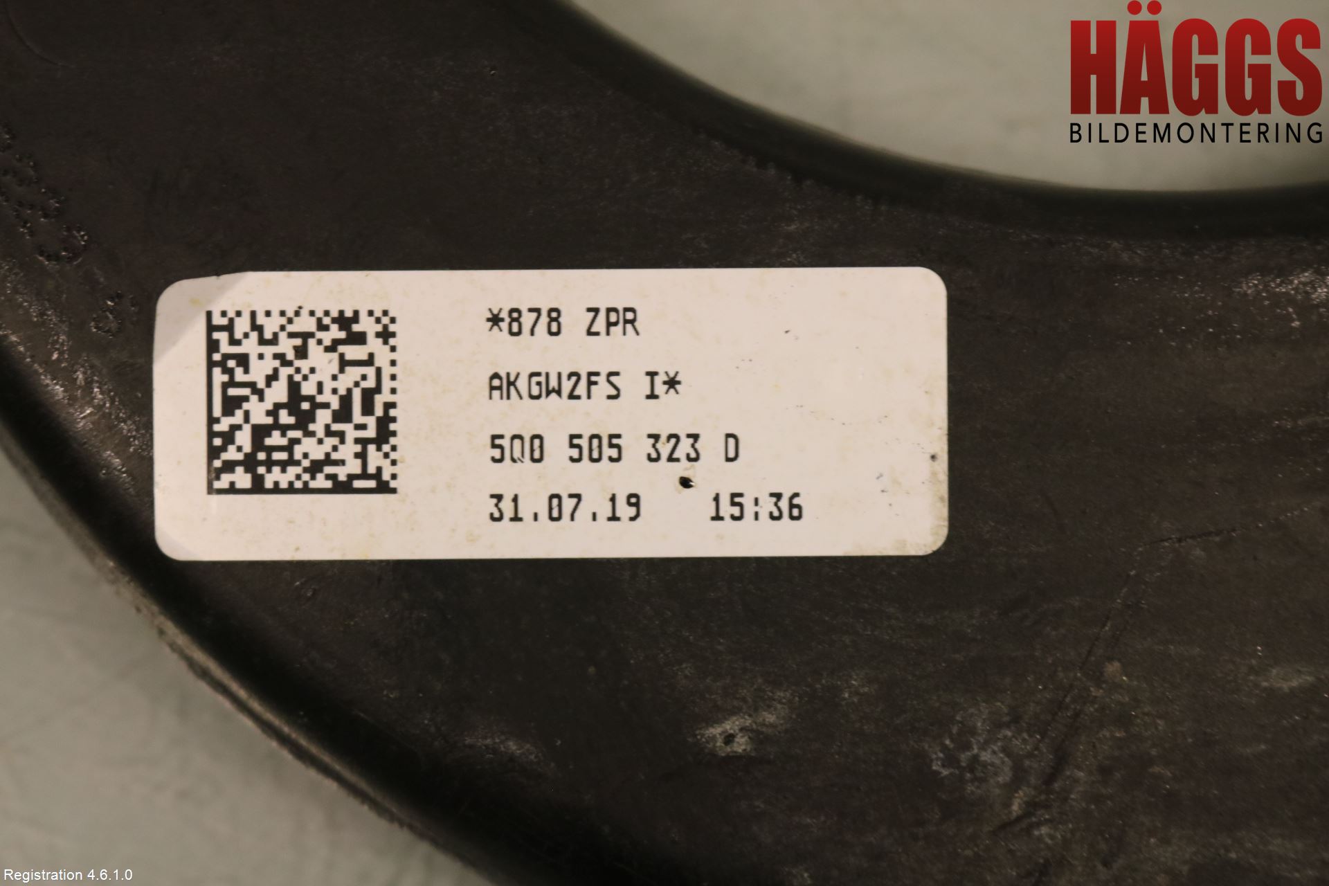 Volkswagen VW GOLF / E-GOLF VII 13-20 Bärarm Bak Vänster